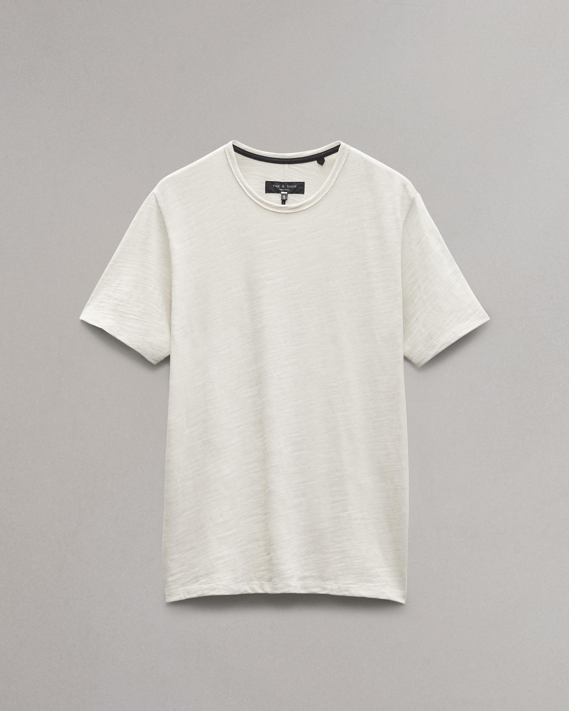 T-shirt AMERICAN VINTAGE Homme Taille L Bleu — Coton/viscose, Occasion Très Bon état, Motif Uni, Coupe Classique