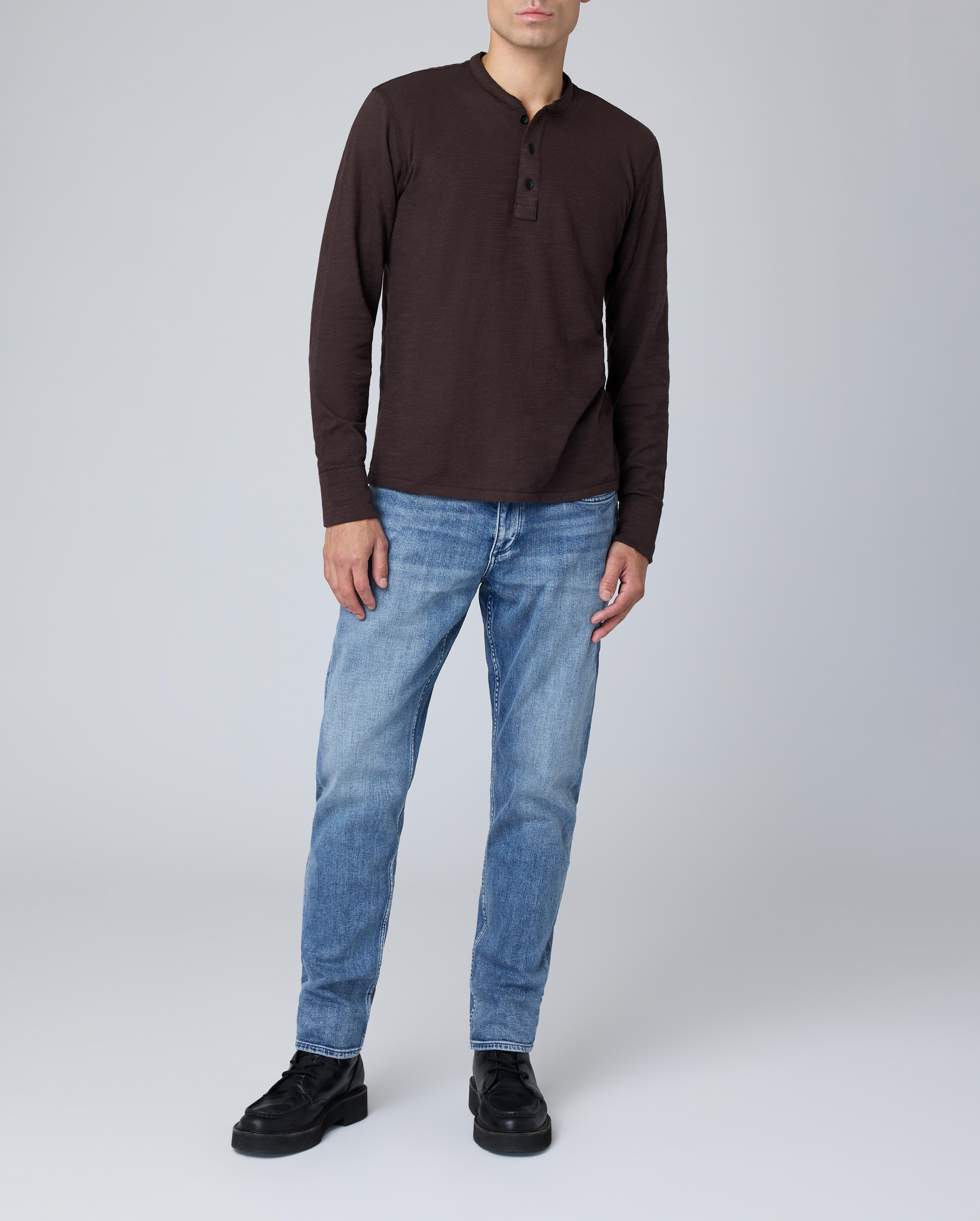 Classic Cotton Henley image number 1