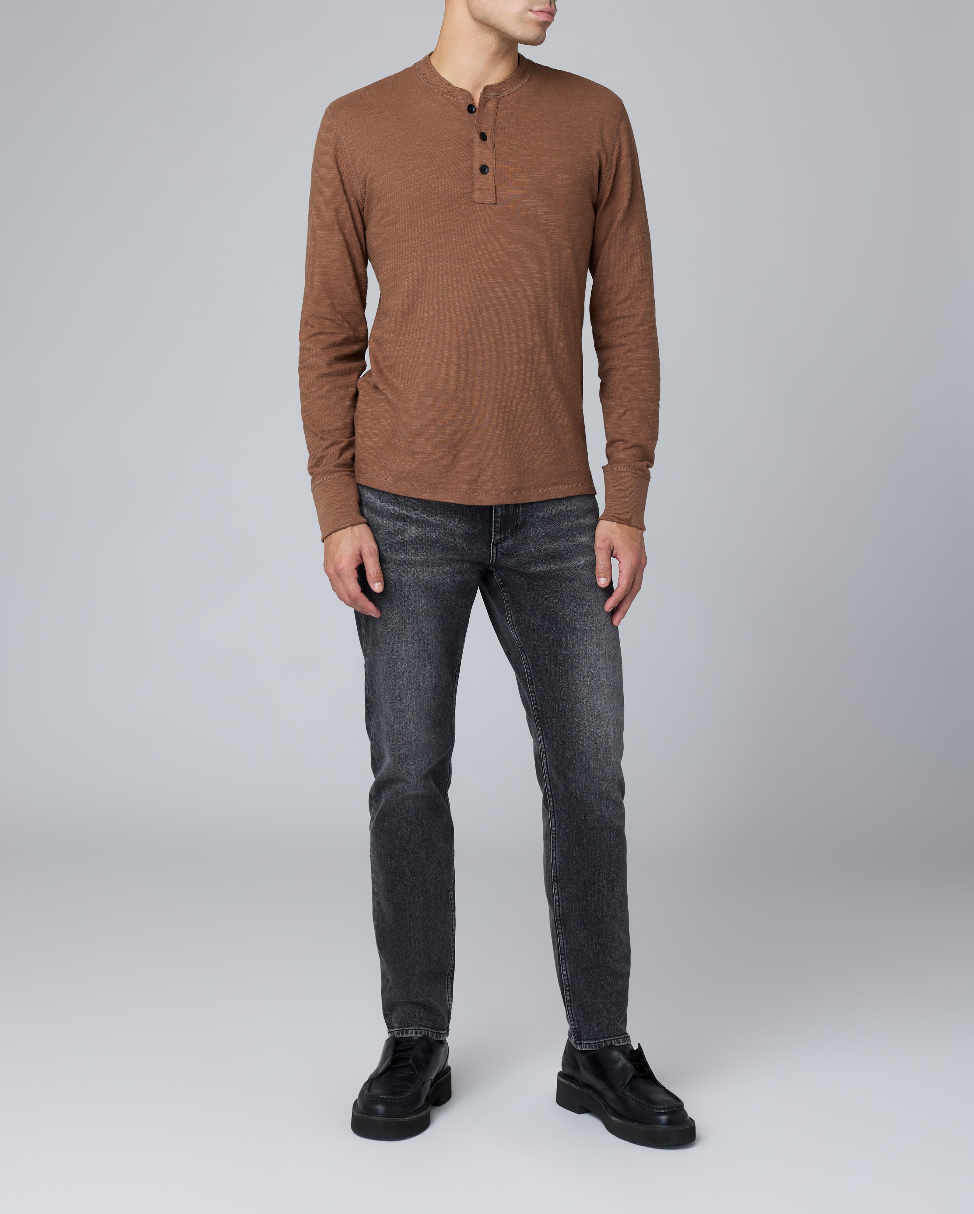 Classic Cotton Henley image number 1