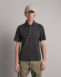 Loopback Cotton Polo image number 1