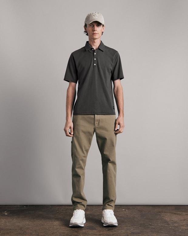 Loopback Cotton Polo image number 3