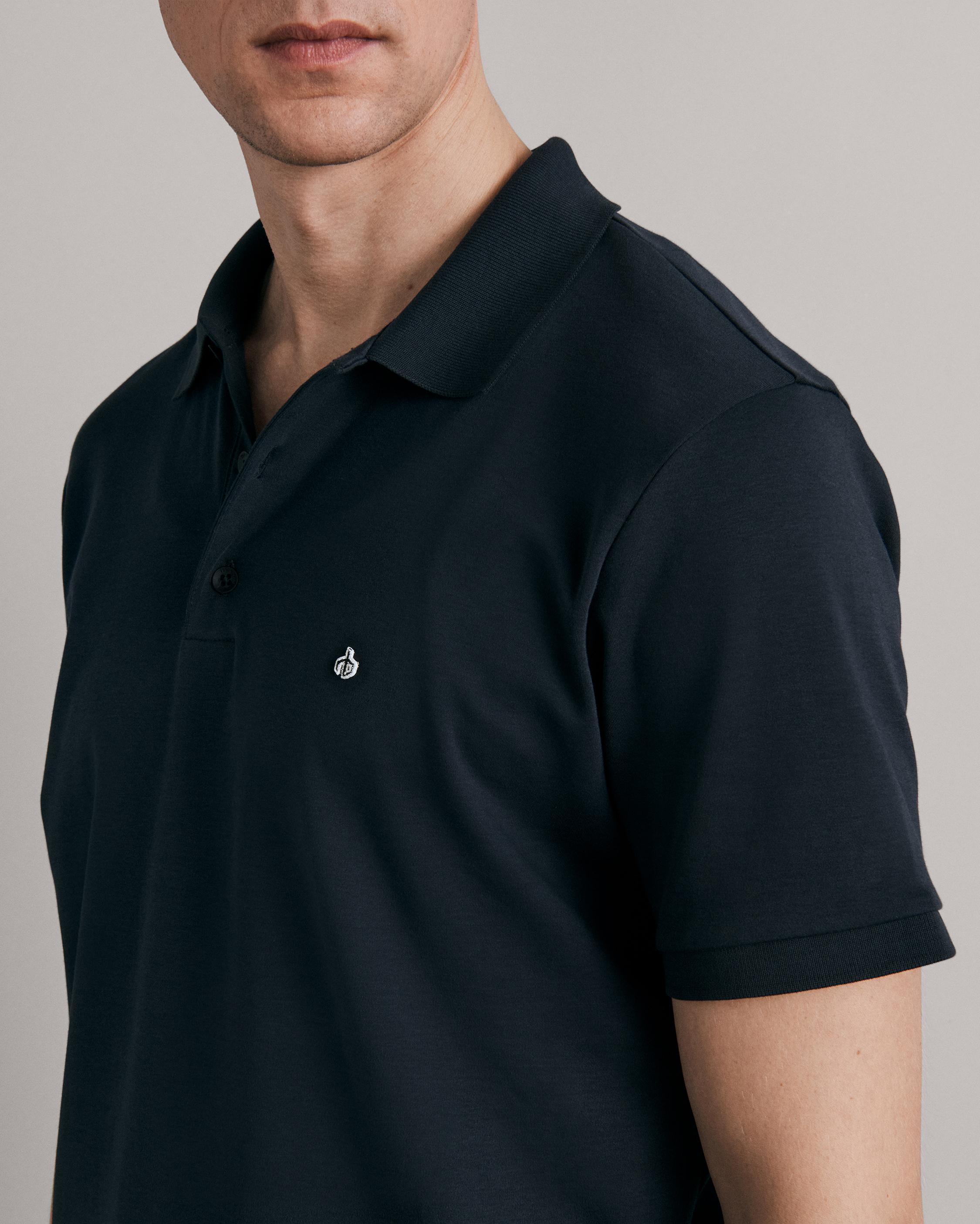Buy the Interlock Cotton Polo rag & bone