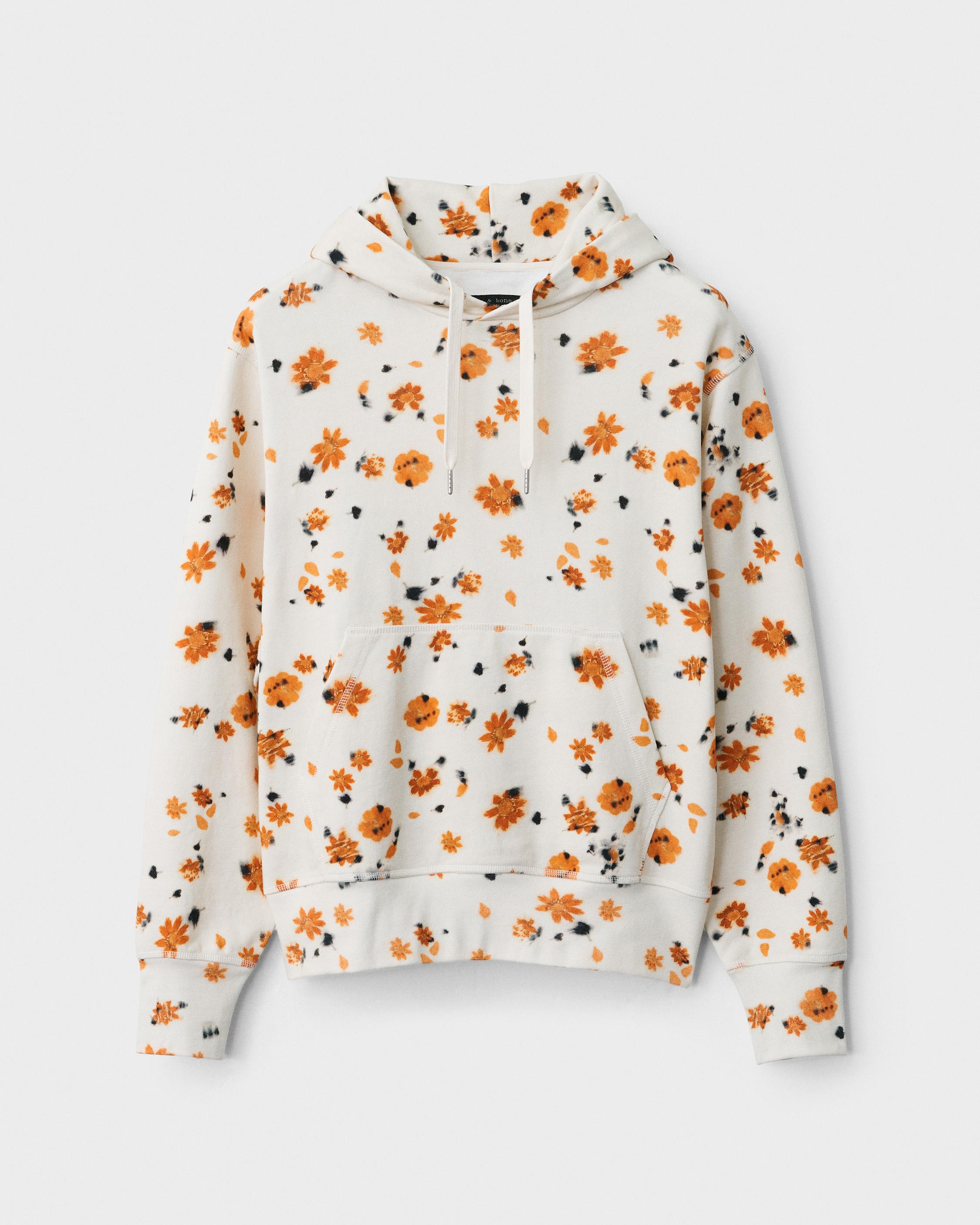 H&m sales floral hoodie