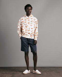 Damon Cotton Floral Hoodie image number 3
