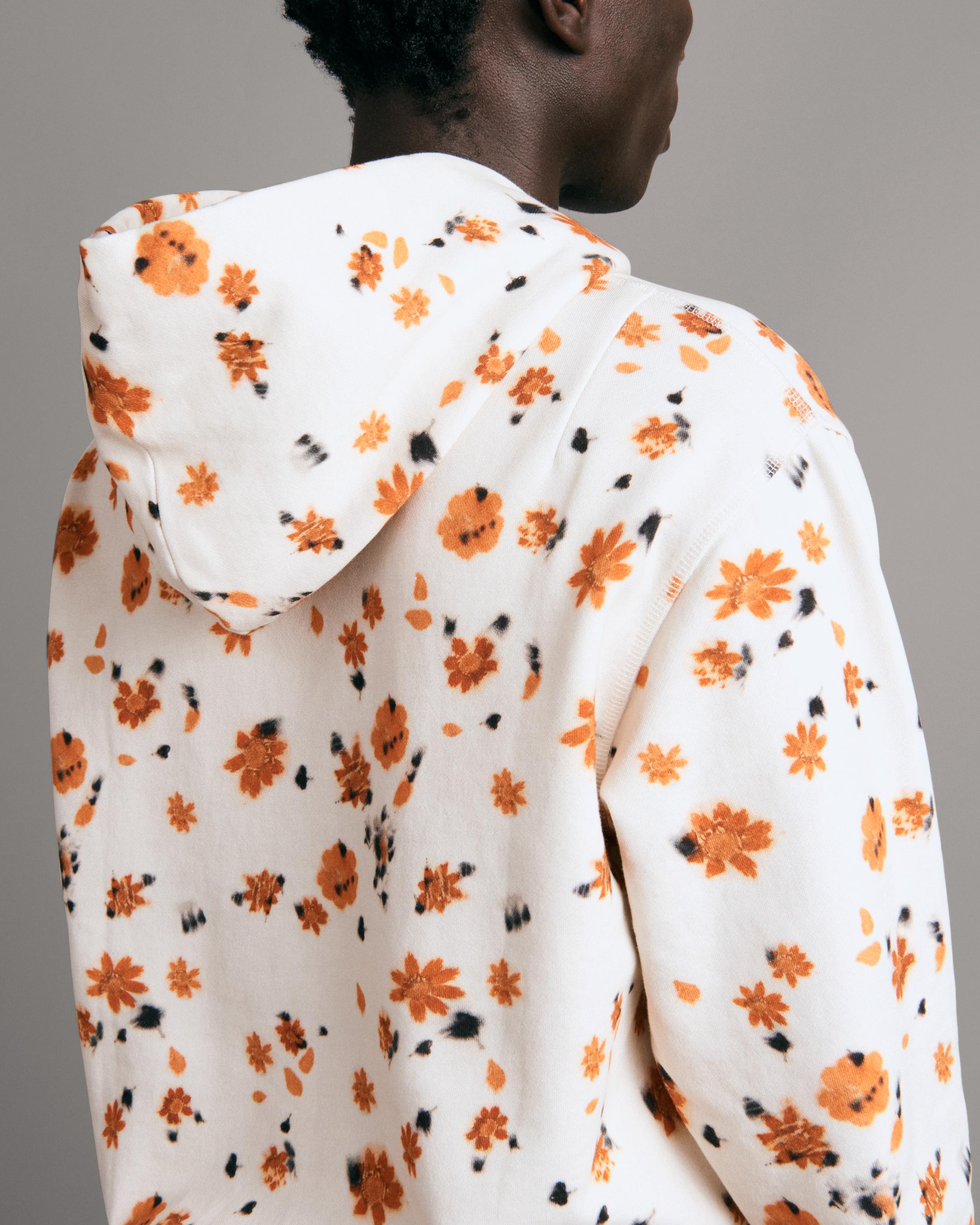 Monogram Flower Stopper Cotton Hoodie - Men - Ready-to-Wear