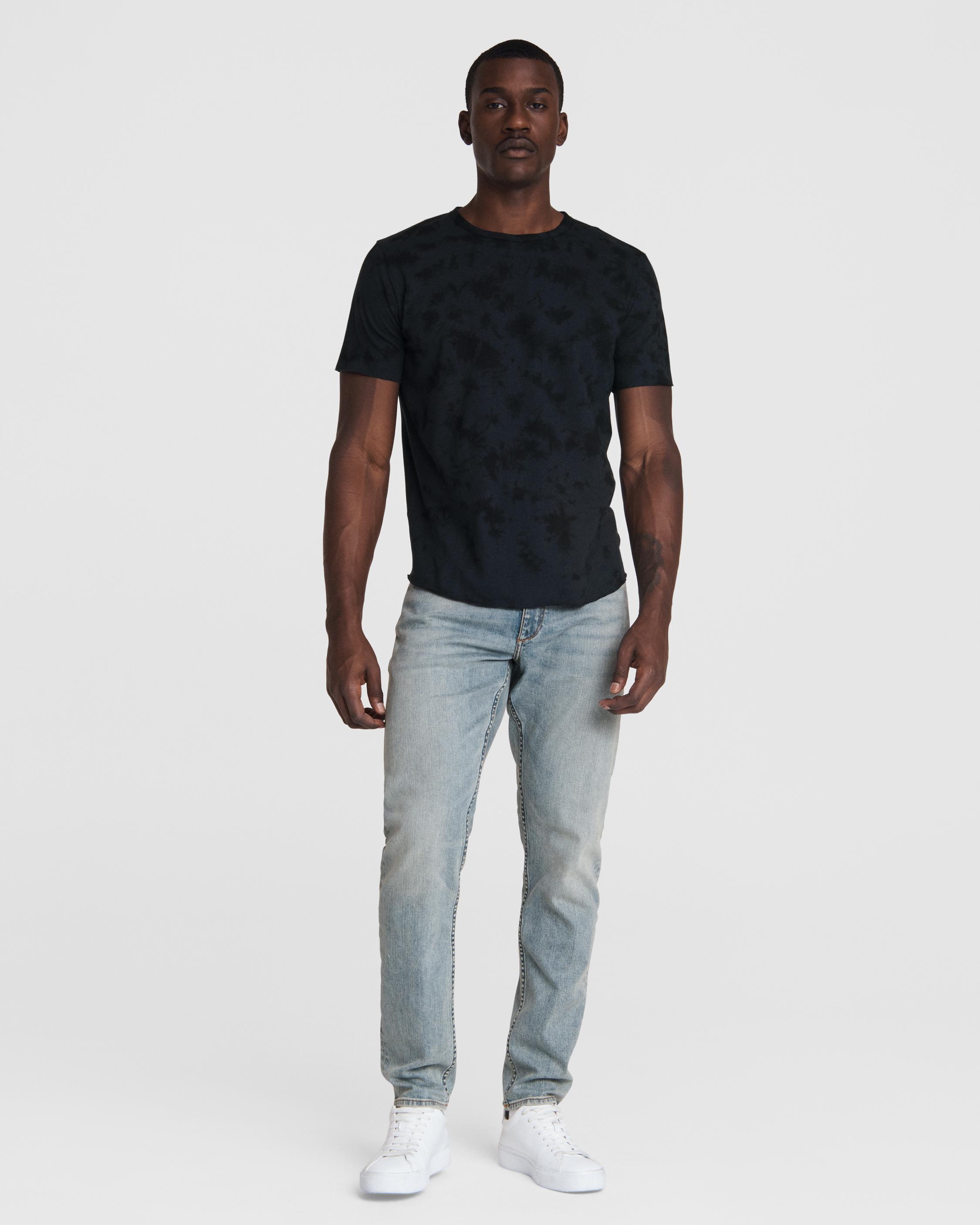 Haydon Tie Dye Linen Tee image number 3