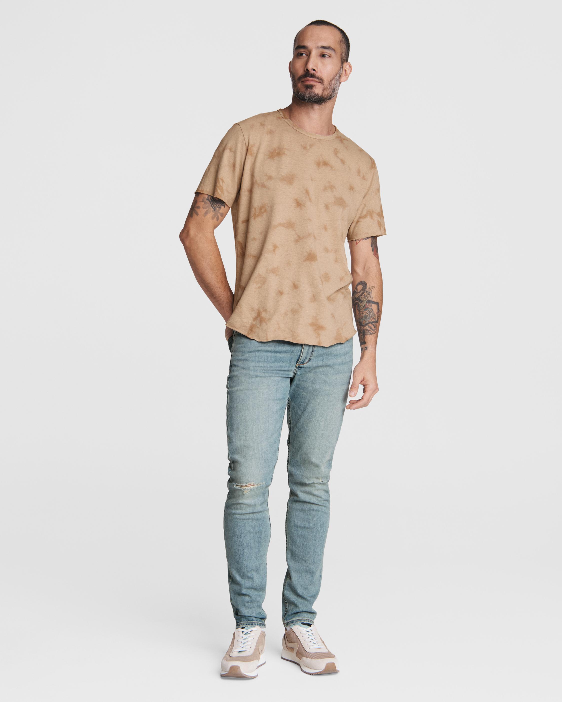 Haydon Tie Dye Linen Tee image number 3