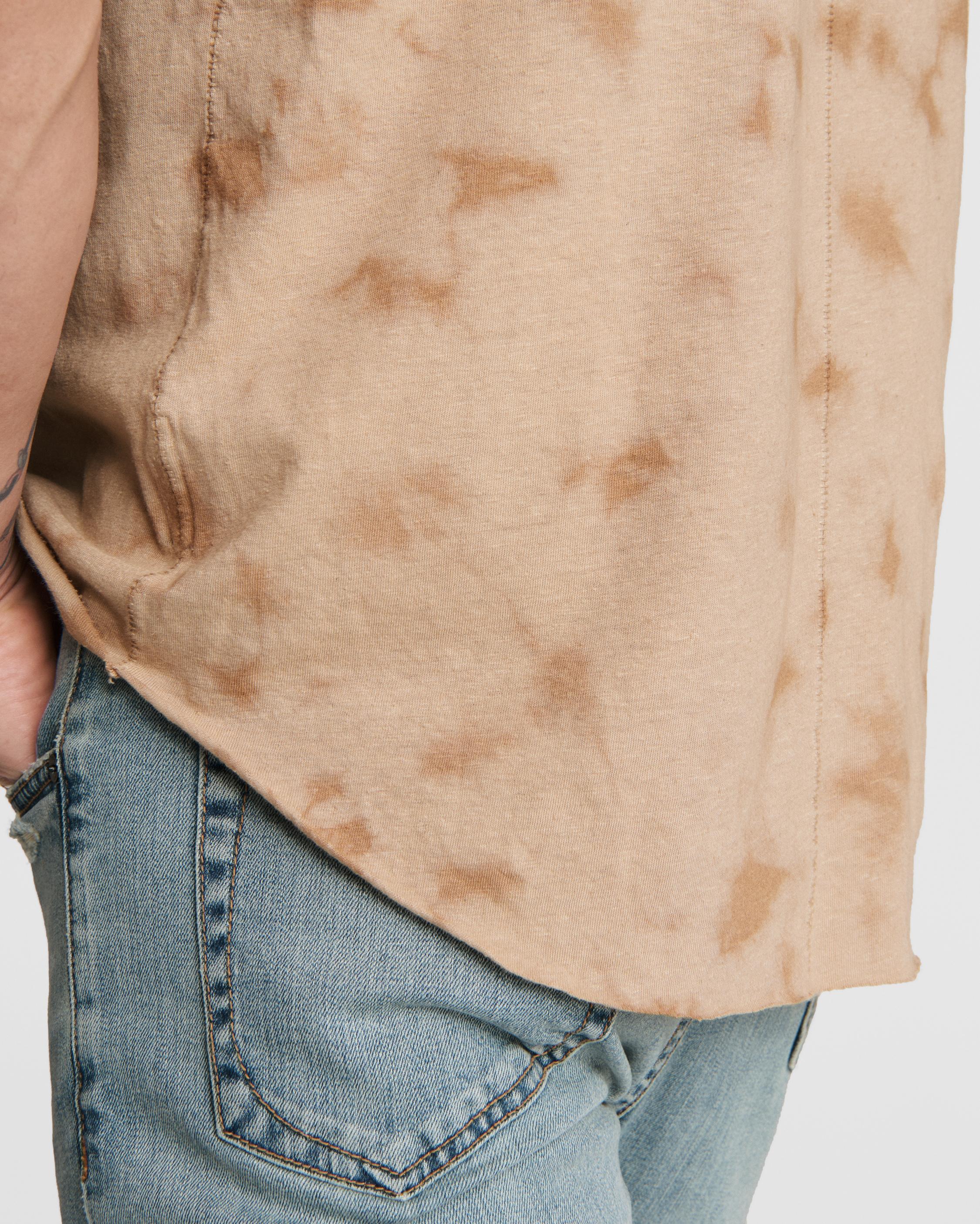 Haydon Tie Dye Linen Tee image number 6