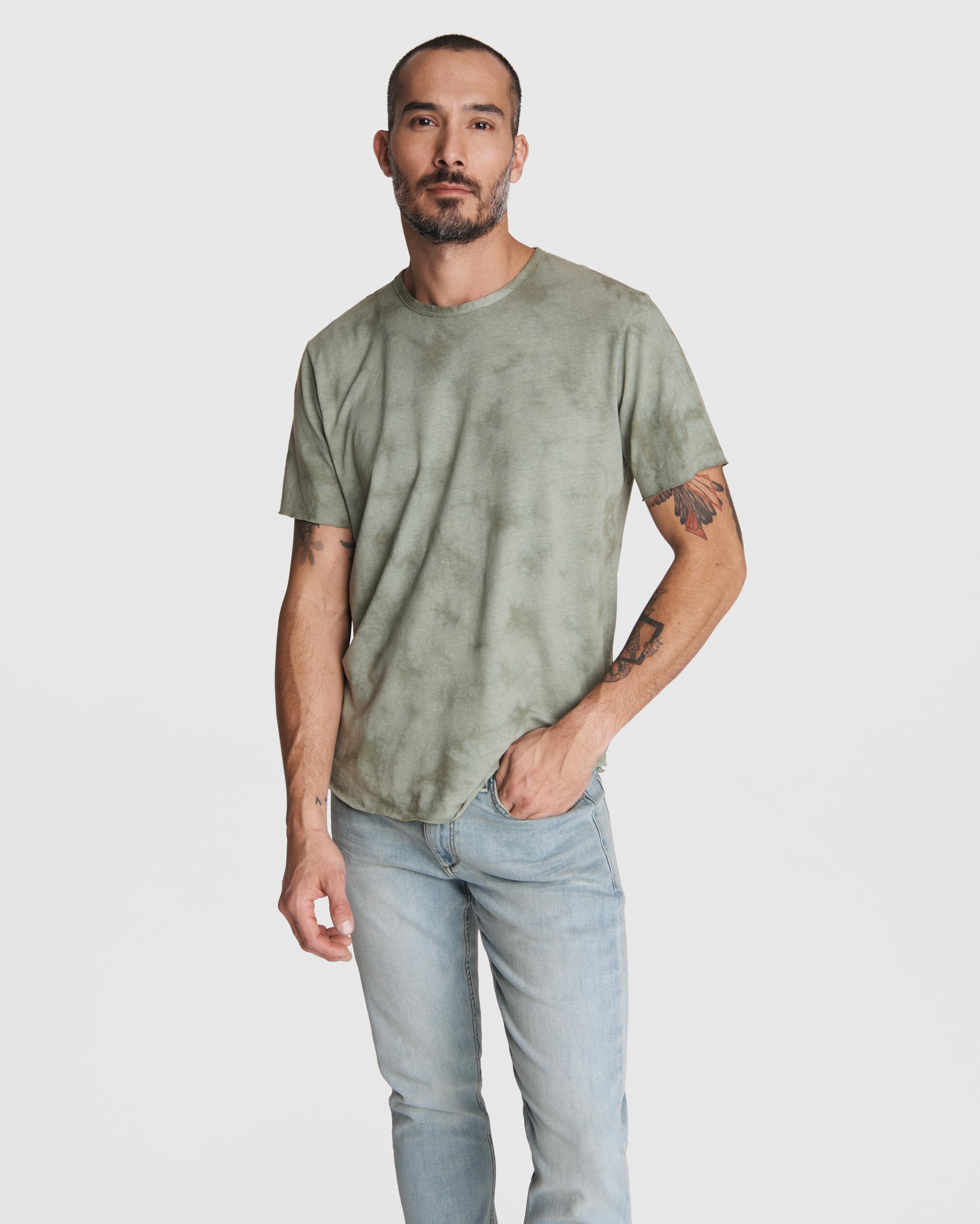Haydon Tie Dye Linen Tee image number 1