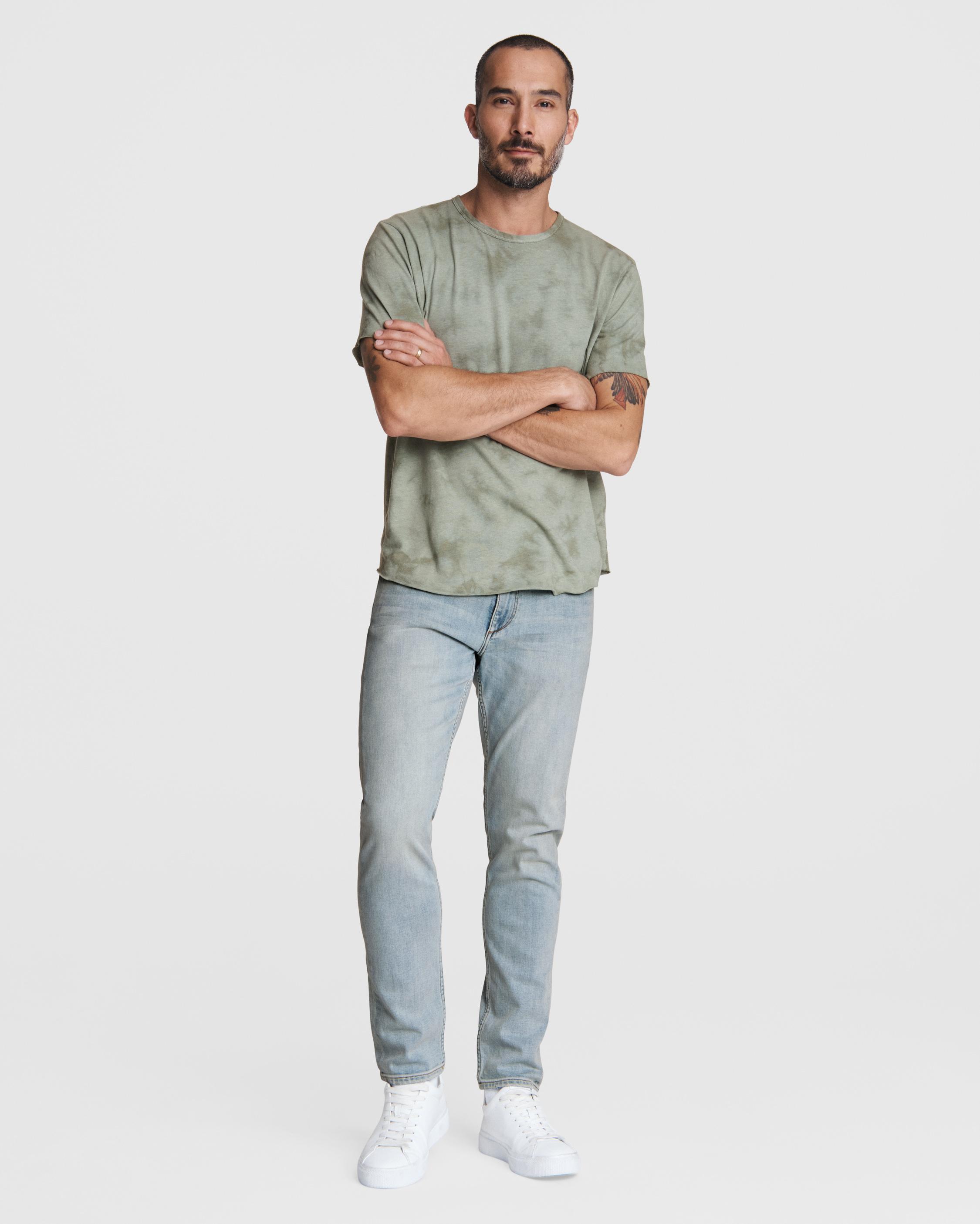 Haydon Tie Dye Linen Tee image number 3
