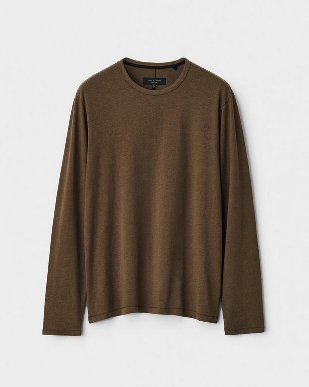 Classic Linen Long Sleeve Tee image number 2