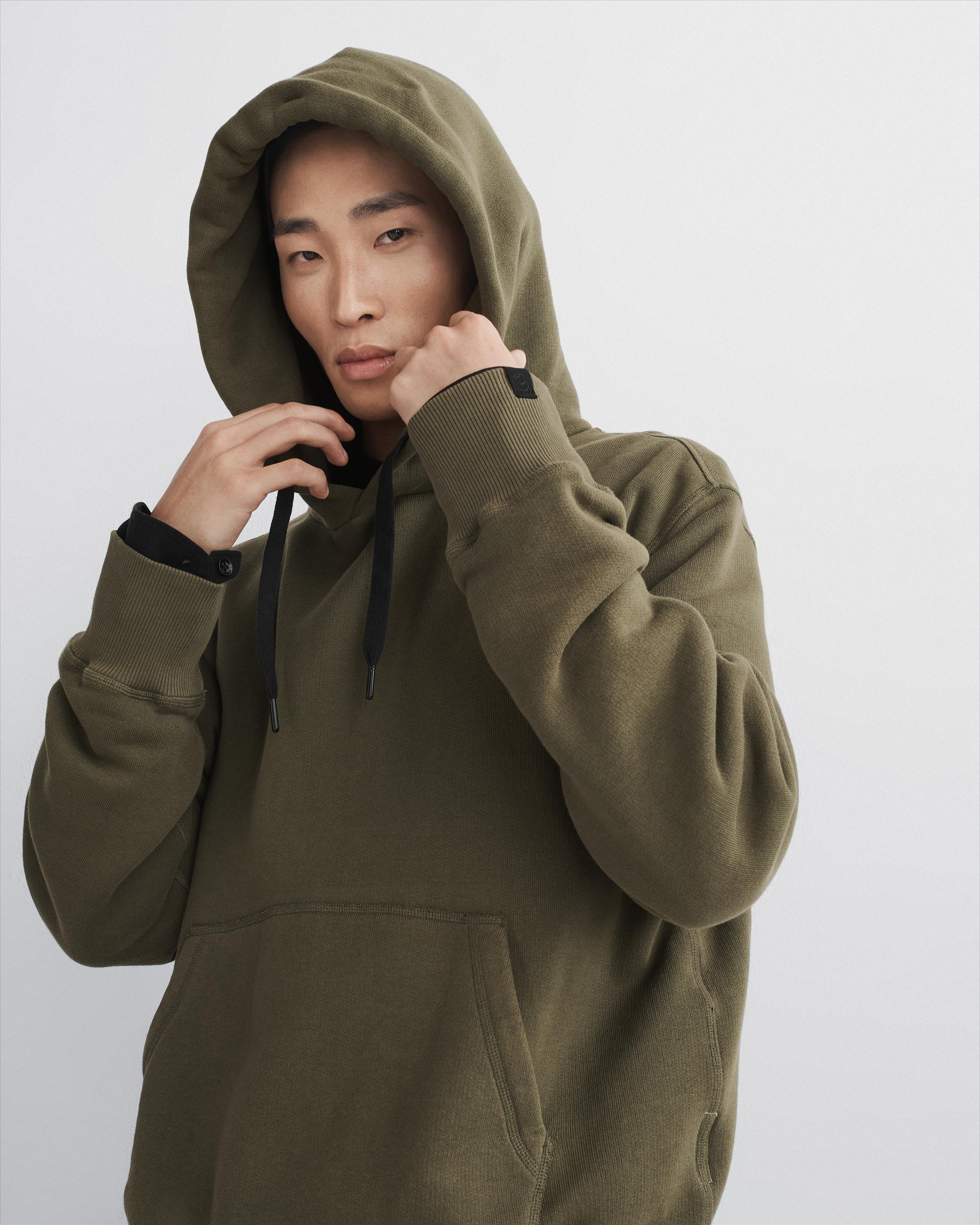 Buy the Damon Vintage Terry Hoodie | rag & bone