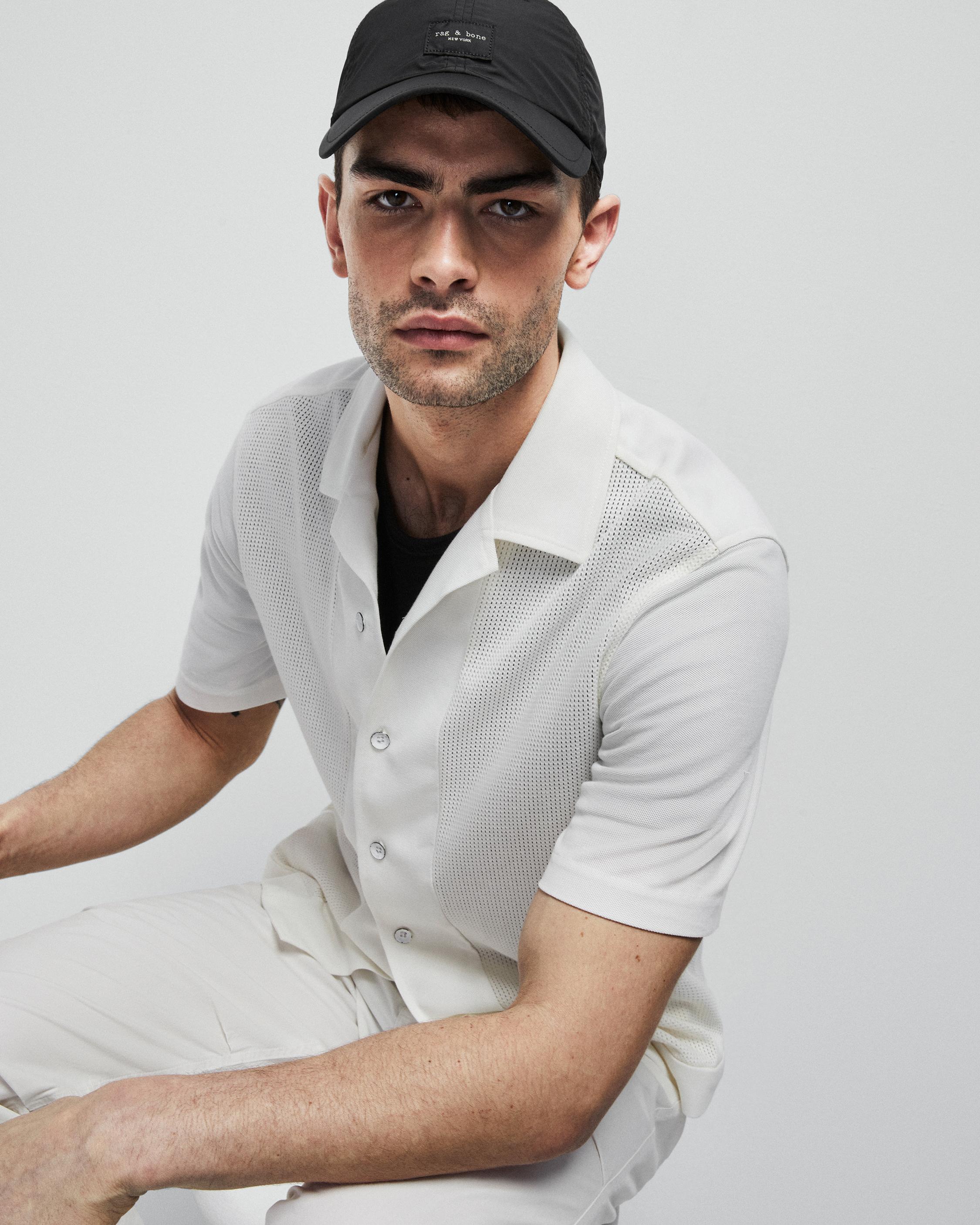 Buy the Avery Knit Mesh Shirt | rag & bone