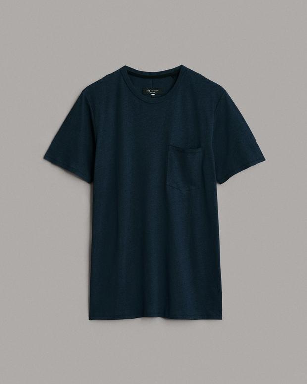 Miles Cotton Linen Tee image number 2