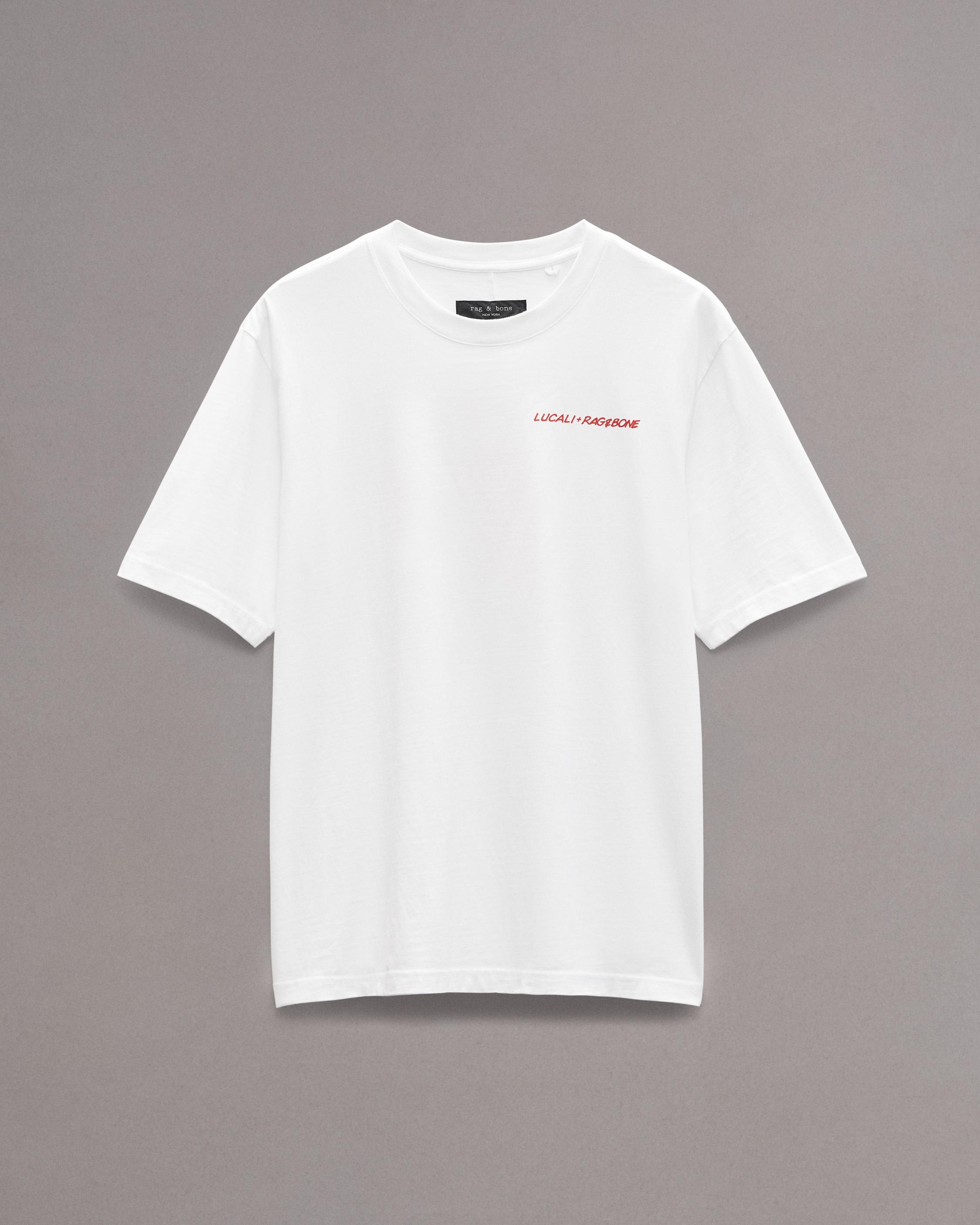 Lucali RB Tee - White | rag & bone