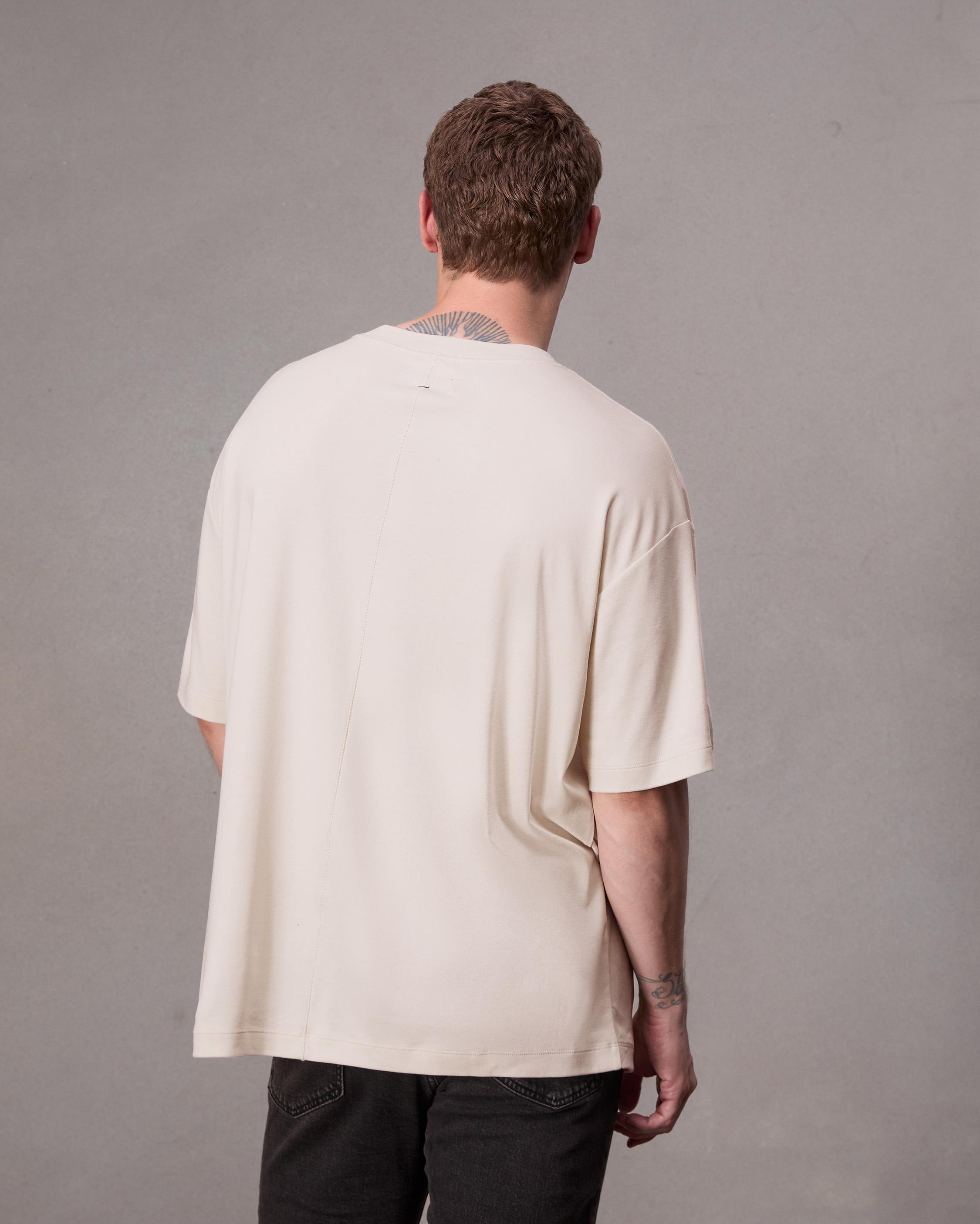 Cliff Relaxed Fit Cotton-Blend Jersey Tee image number 5