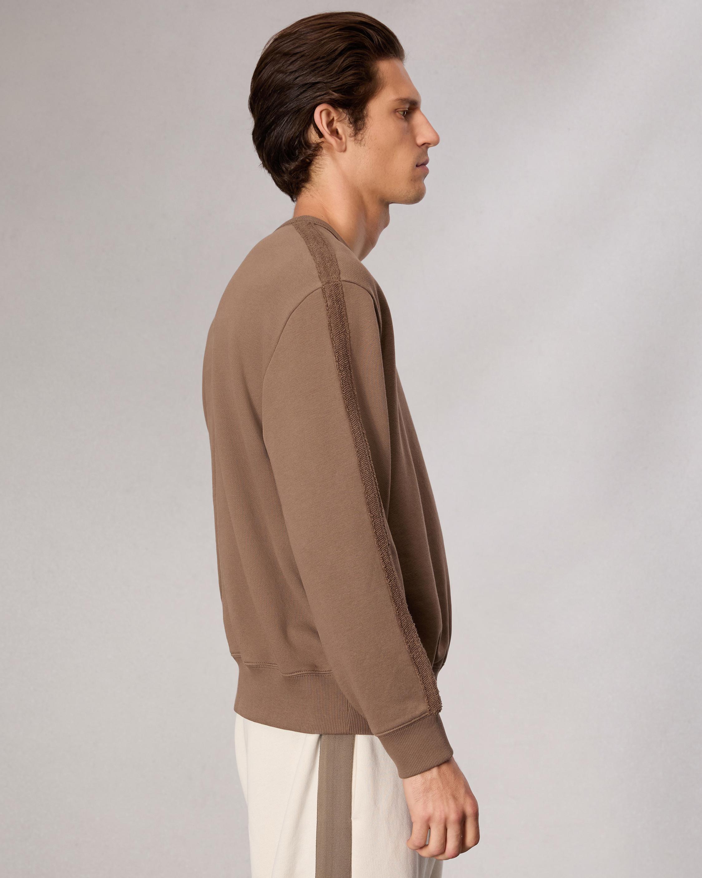 Raw-Edge Cotton Sweatshirt image number 4