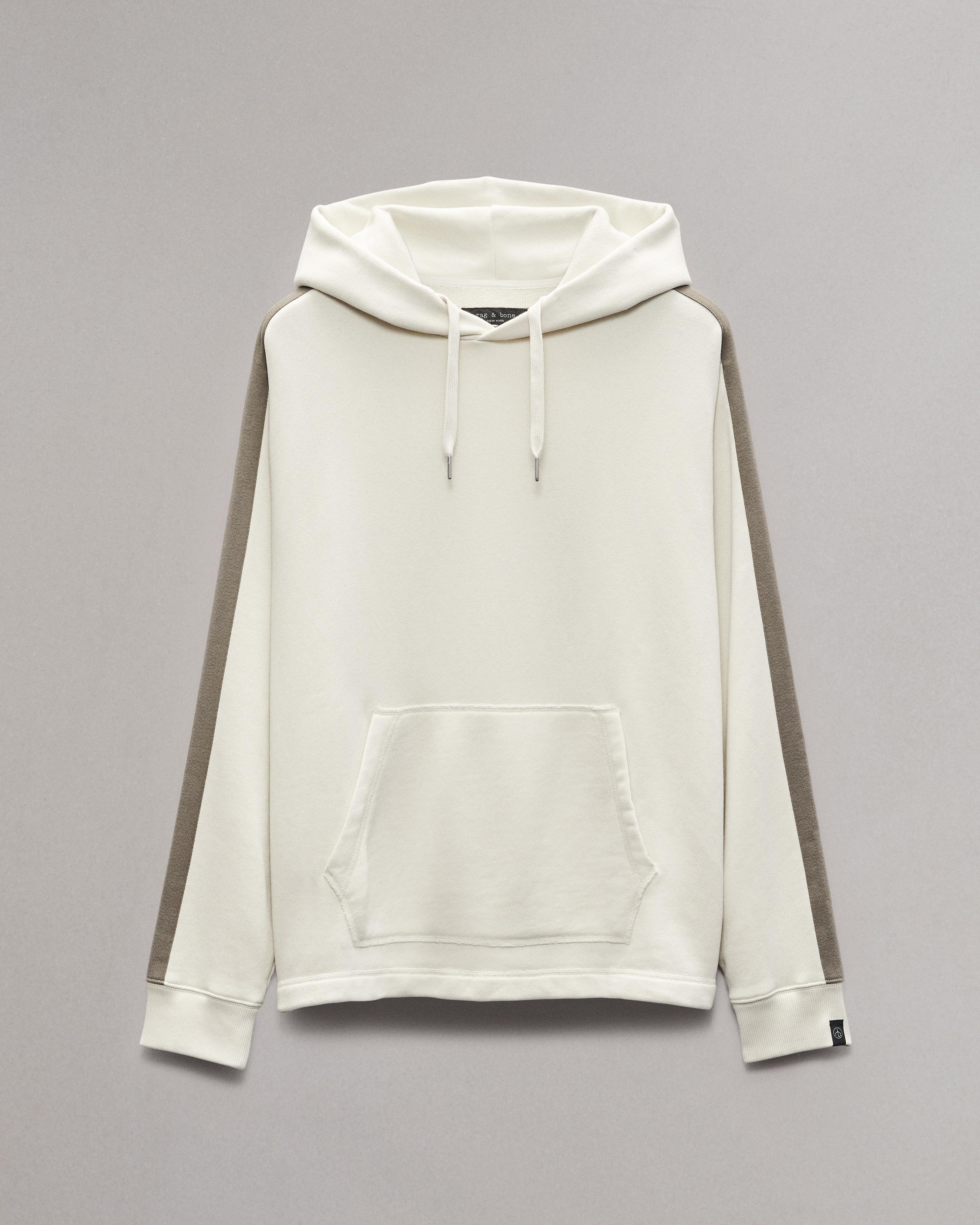 Cotton-Blend Hoodie - Turtledove | rag & bone