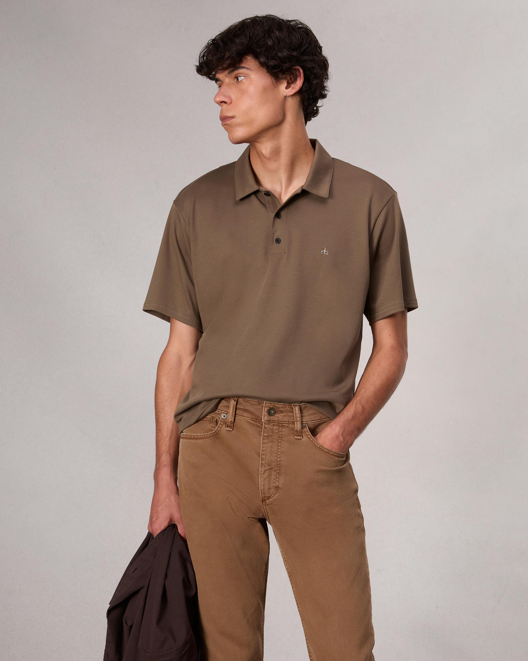 Pima Cotton Polo Shirt image number 2