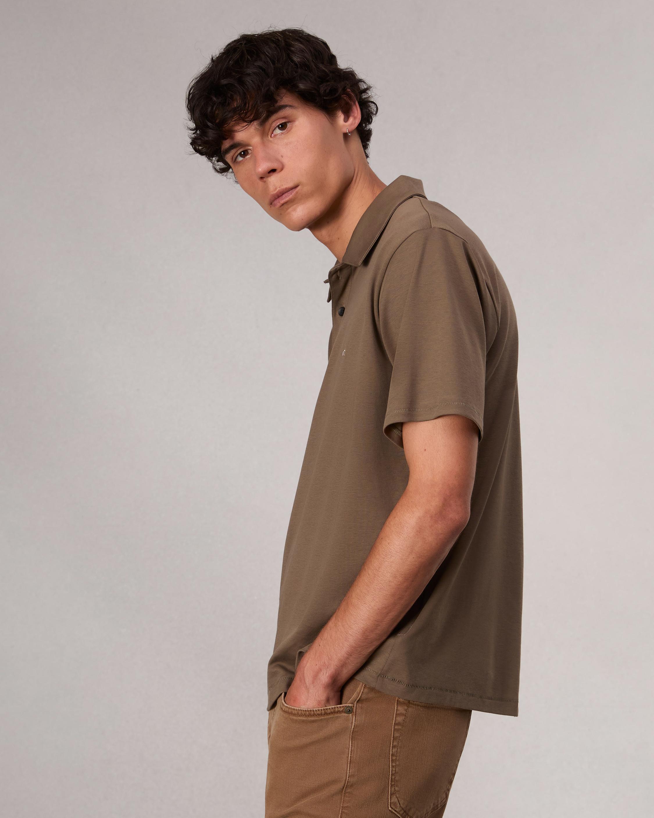 Pima Cotton Polo Shirt image number 4