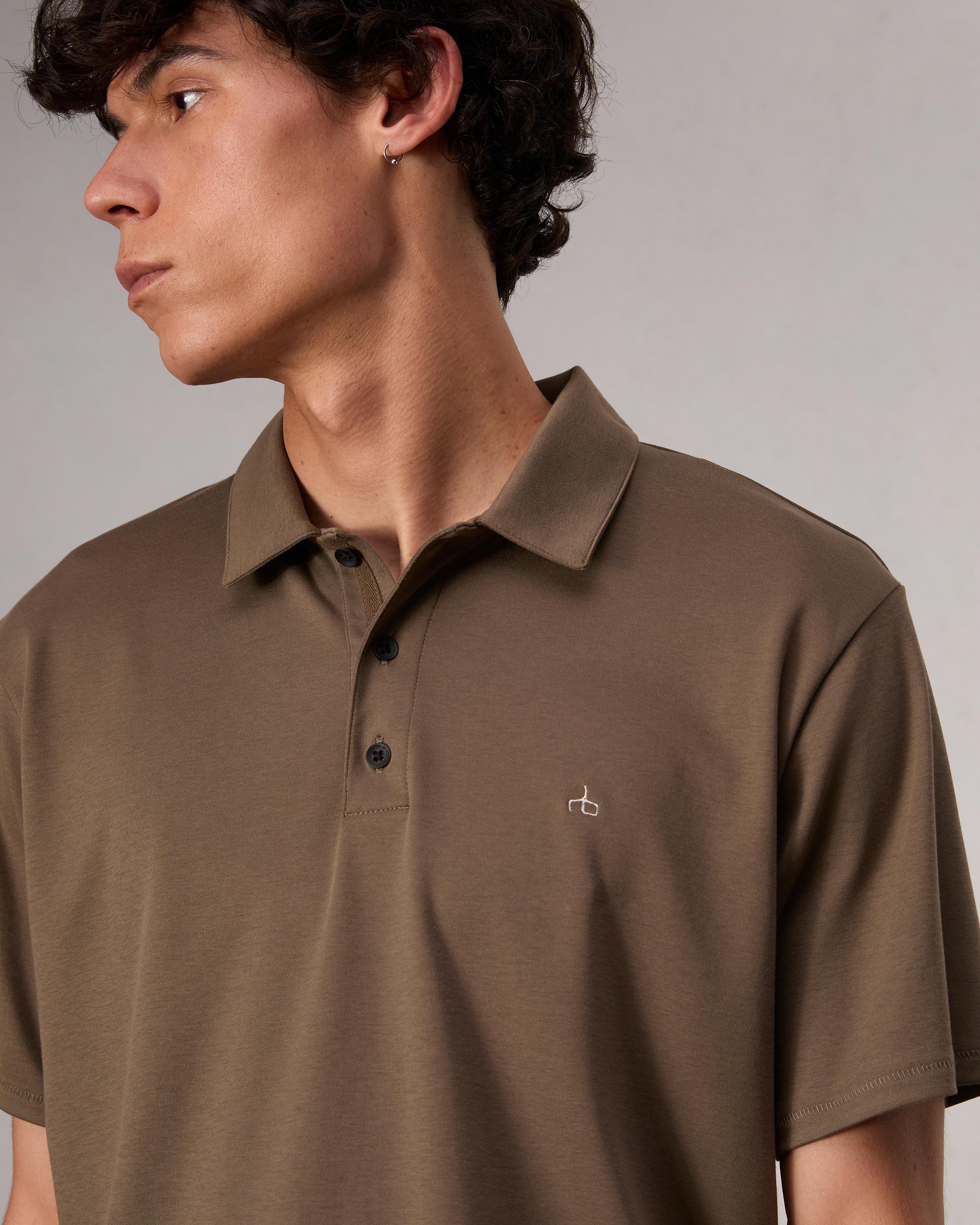 Pima Cotton Polo Shirt image number 6