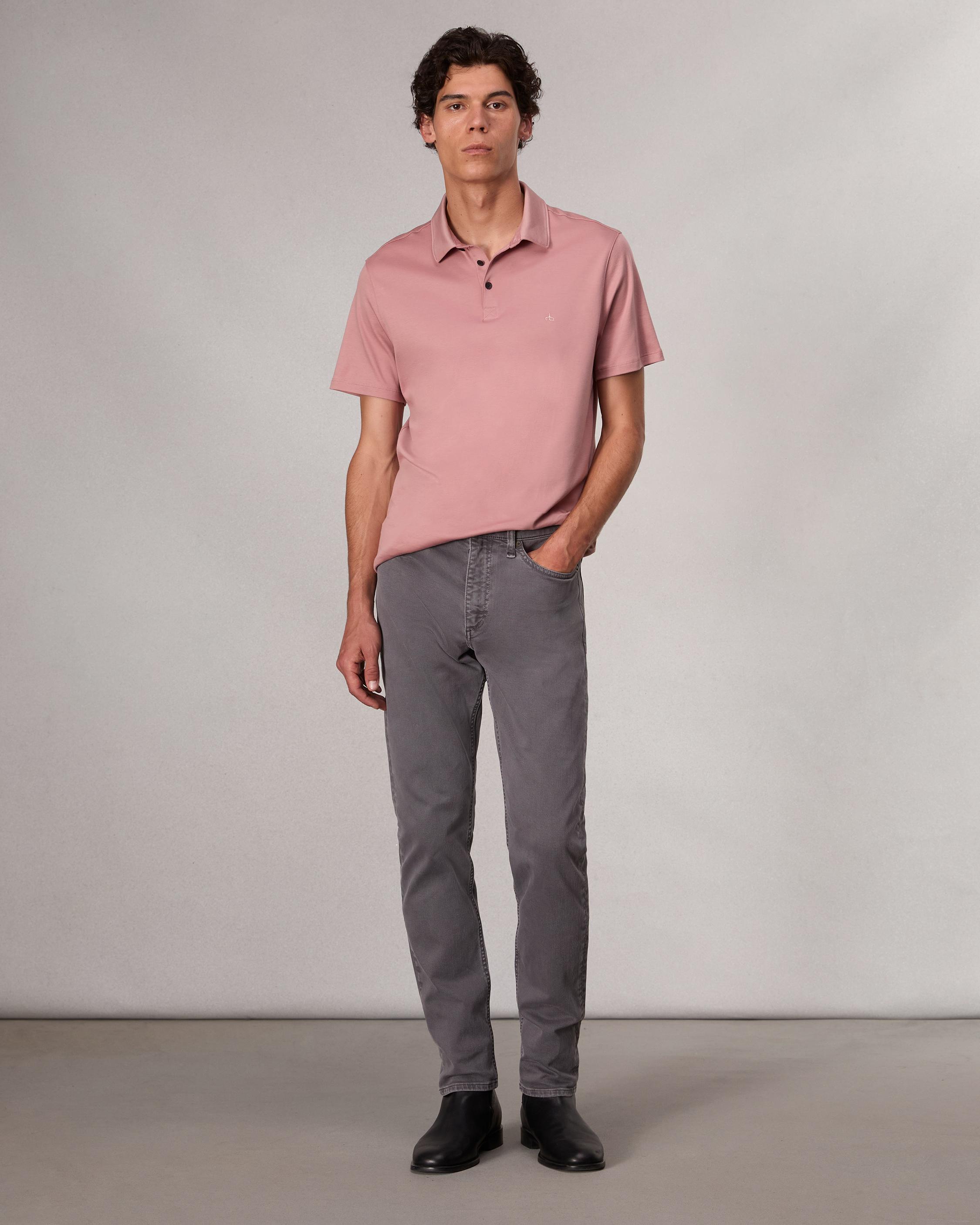 Pima Cotton Polo Shirt image number 3