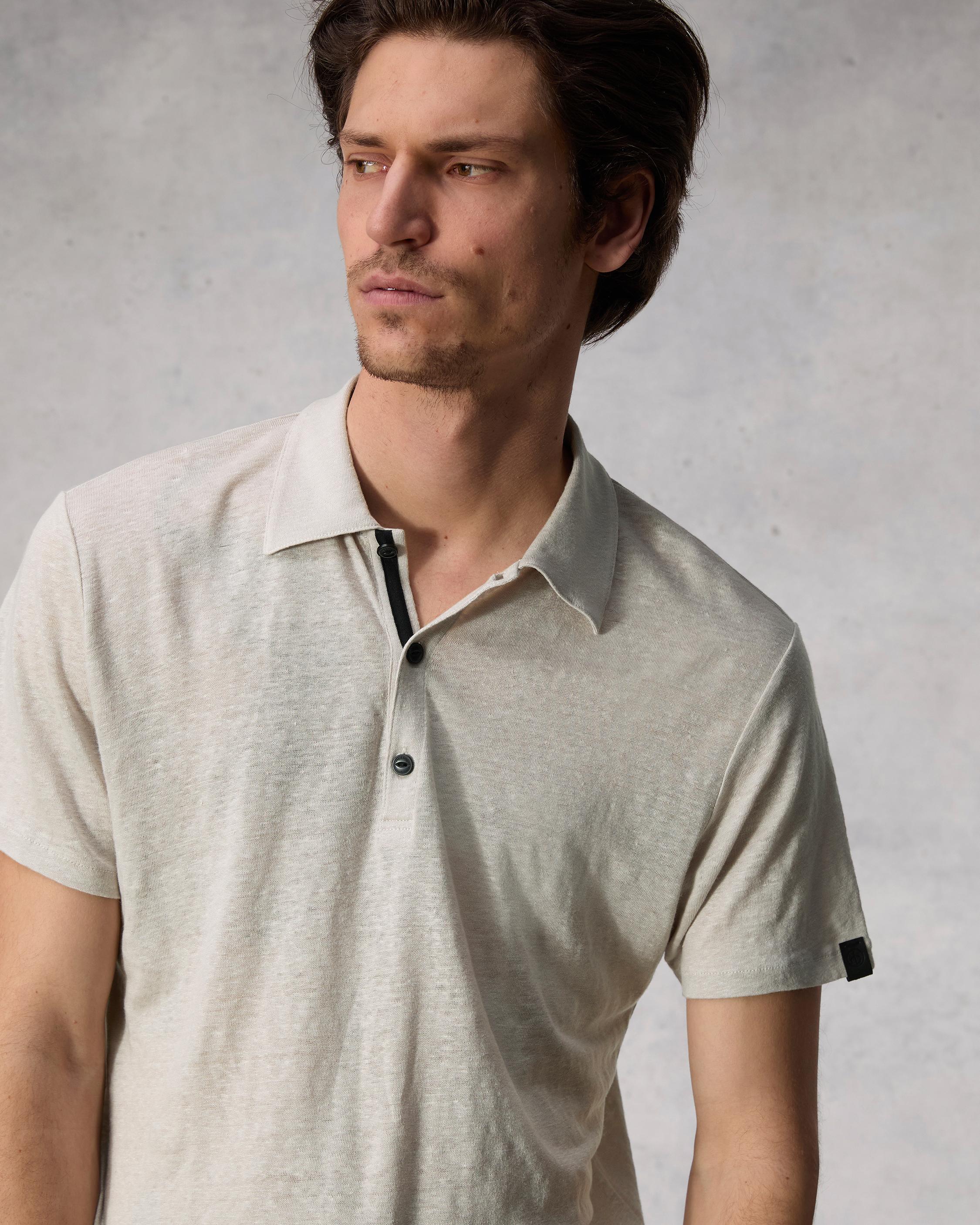 Classic Linen Polo image number 6