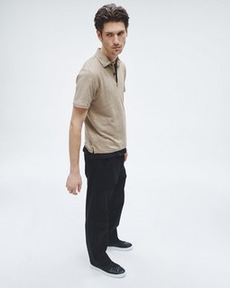 Classic Linen Polo image number 3