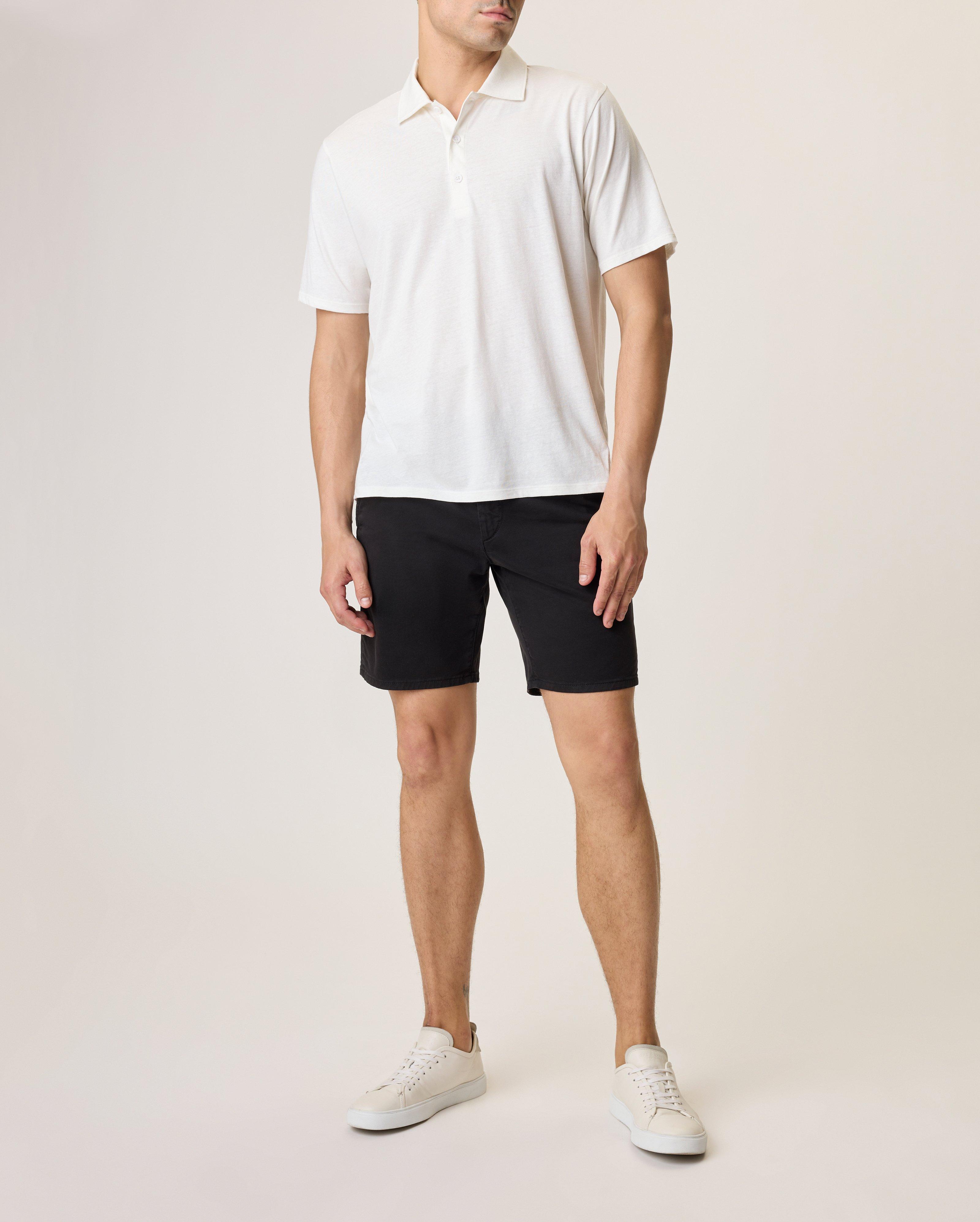 Classic Cotton-Linen Polo Shirt image number 1