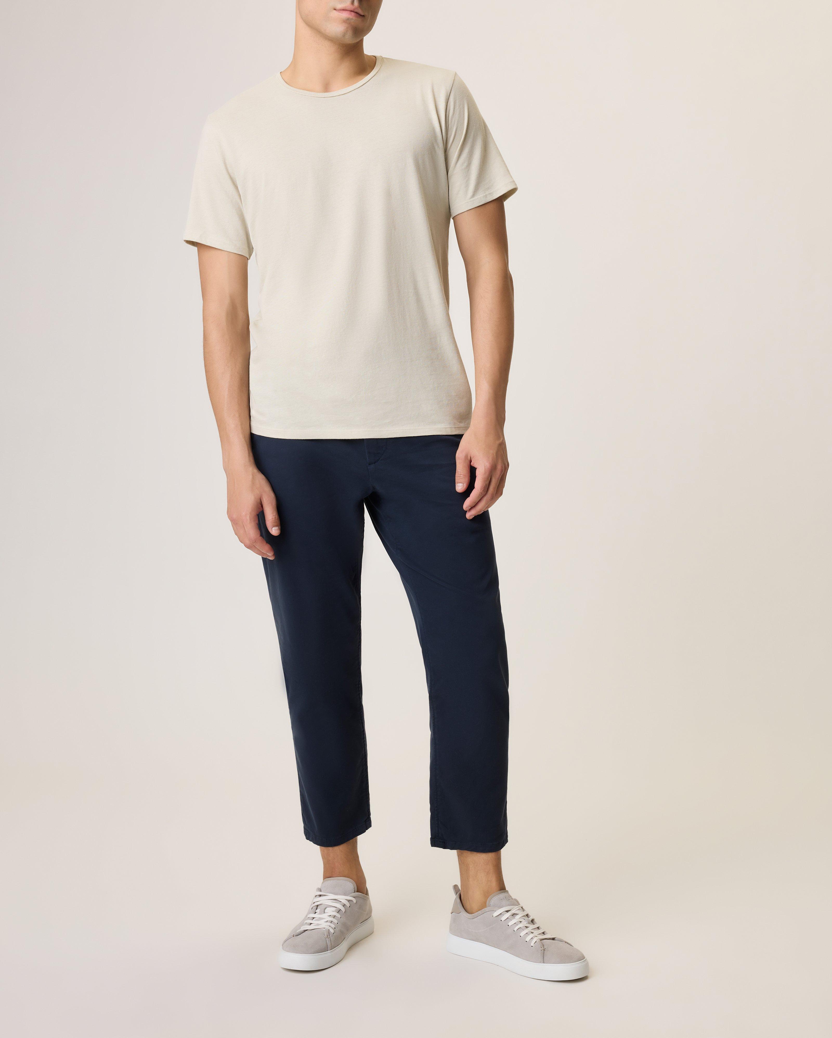 Classic Cotton-Linen Tee image number 1