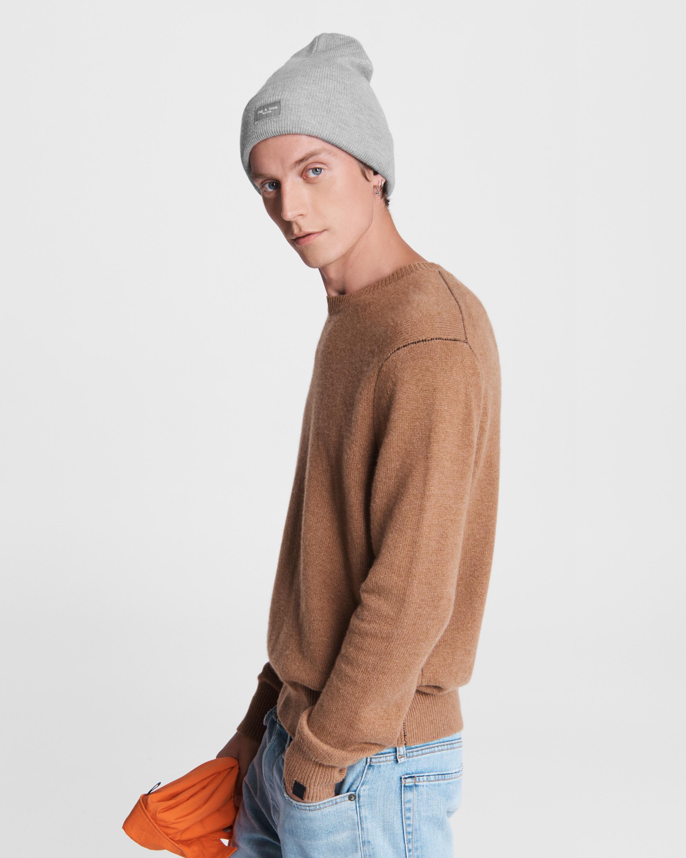 Haldon Cashmere Crew - Camel | rag & bone