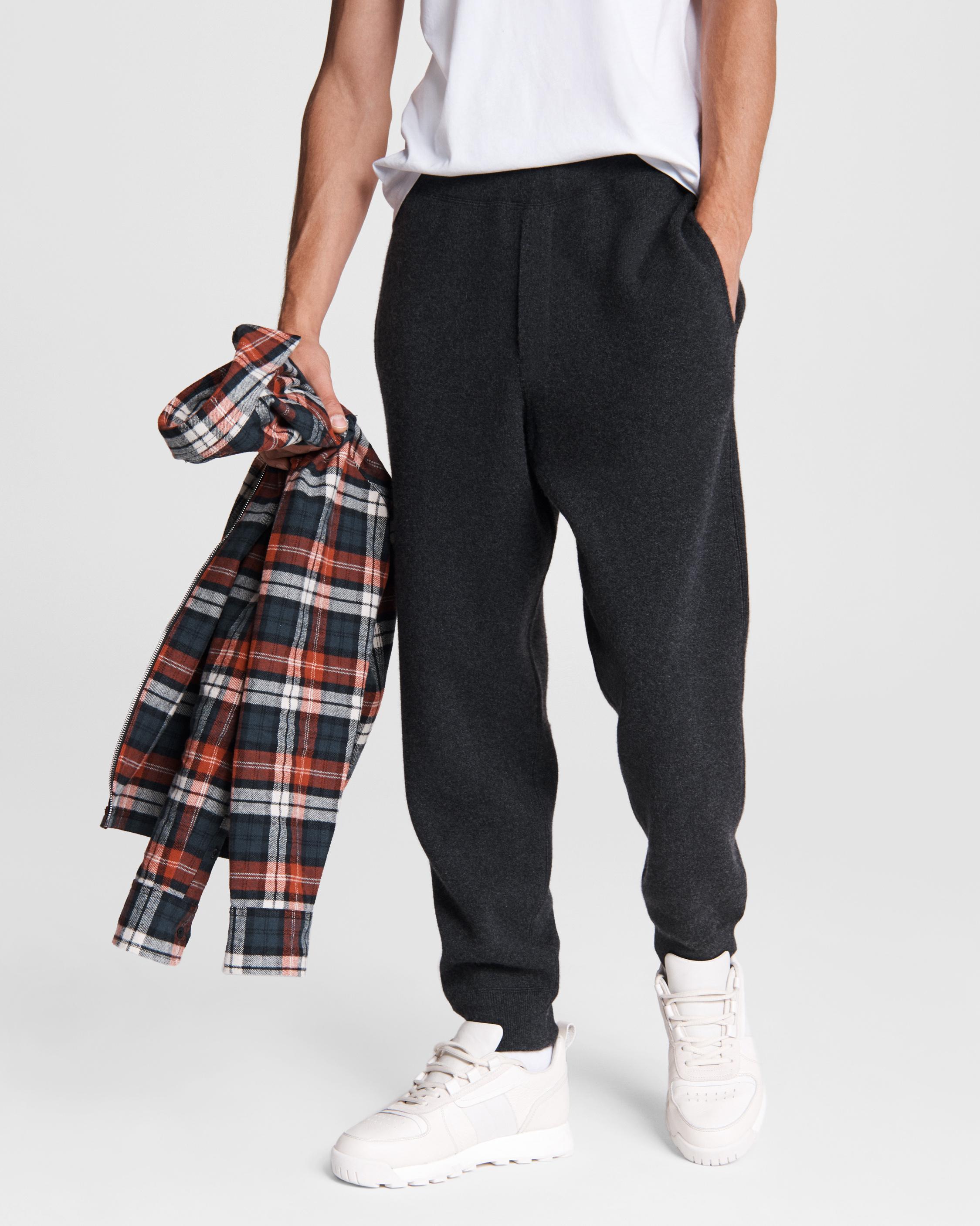 Charcoal Texture Sweat Pant