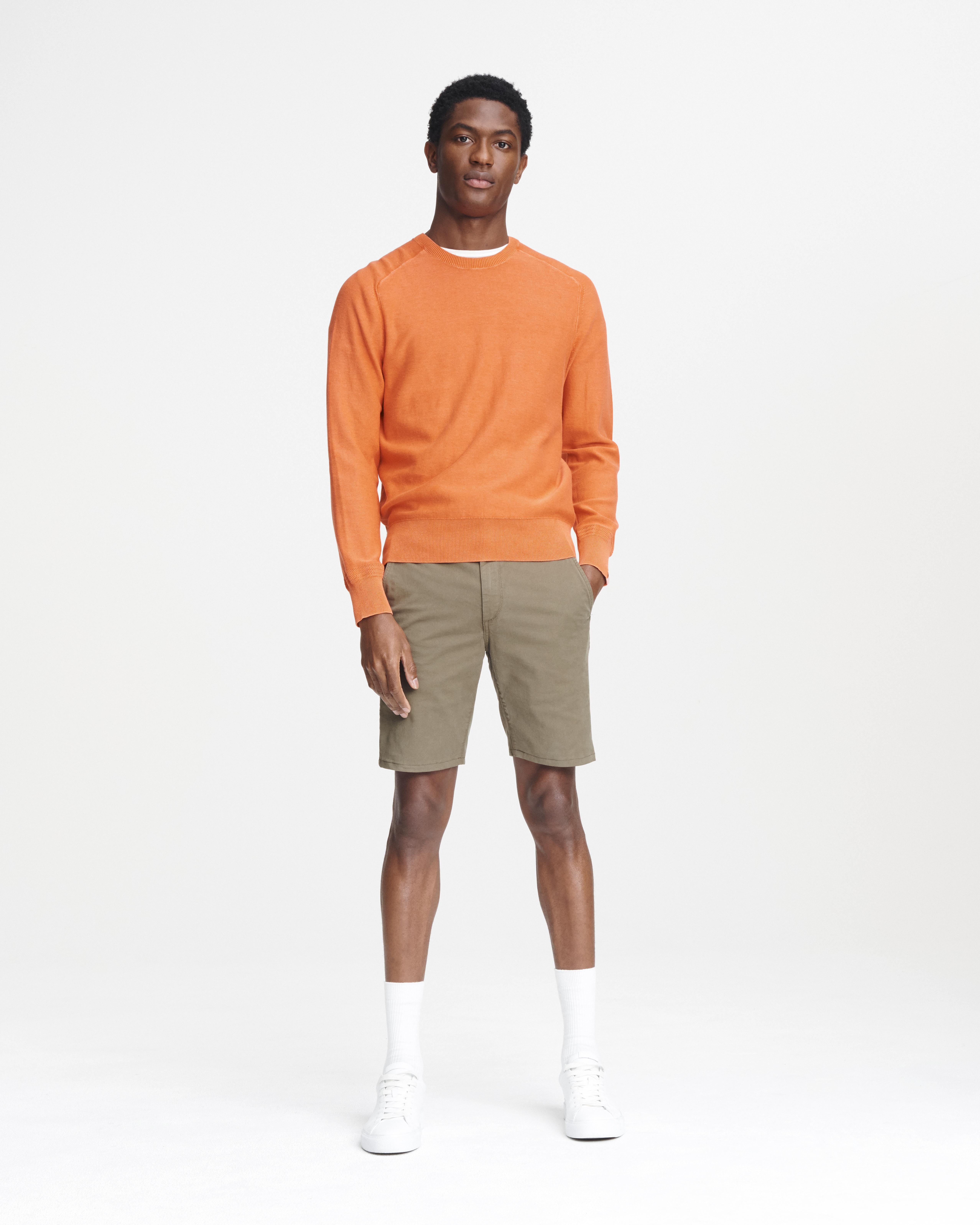 Lance Garment-Dyed Cotton Crewneck Sweater | rag & bone
