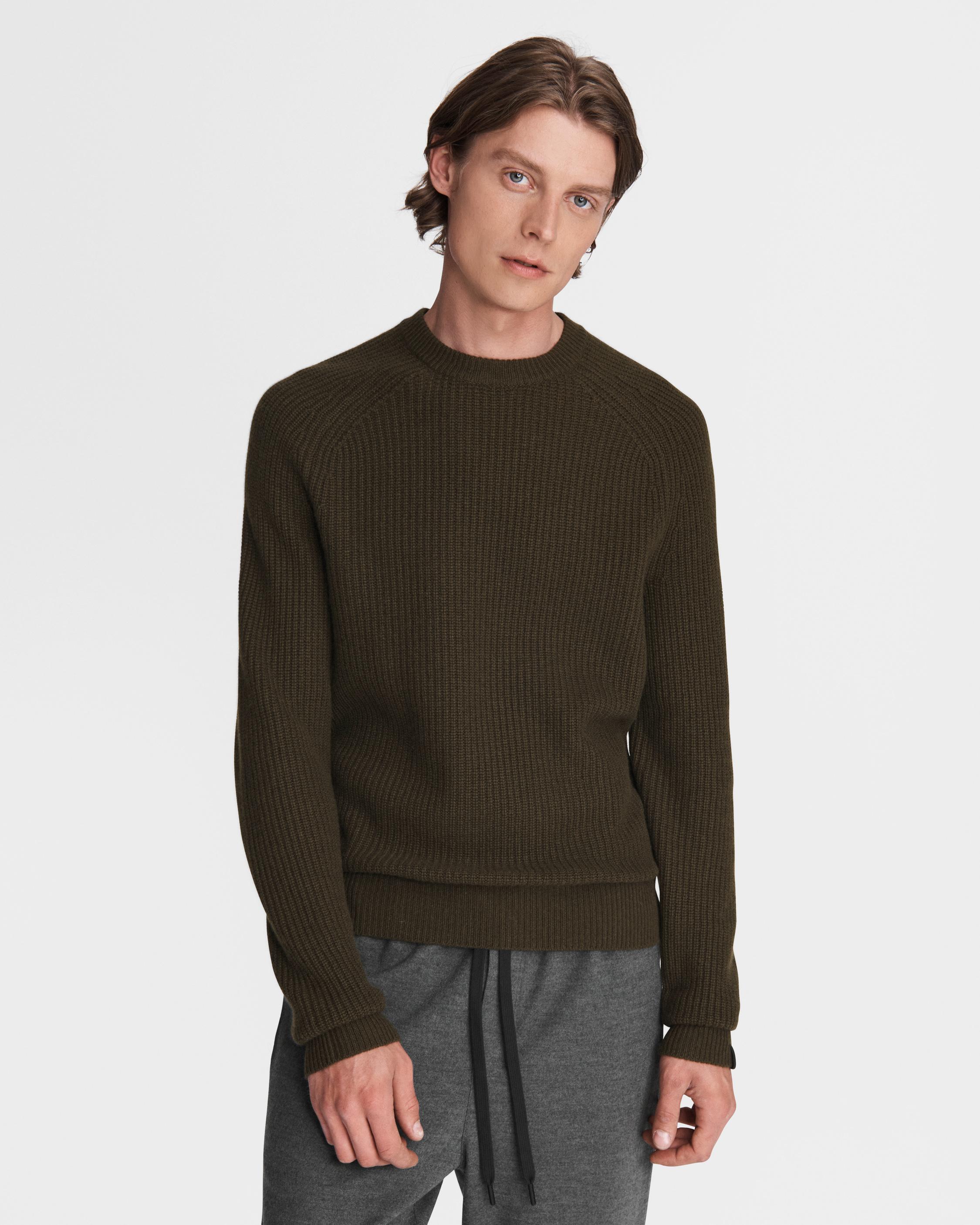 Pierce Cashmere Crew image number 1