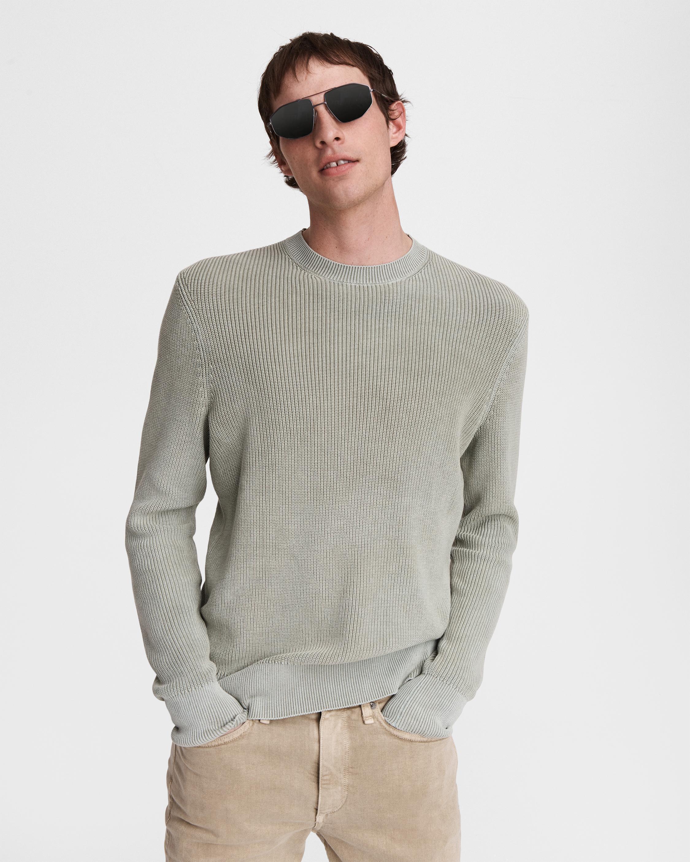 Buy the Dexter Cotton Crew | rag & bone