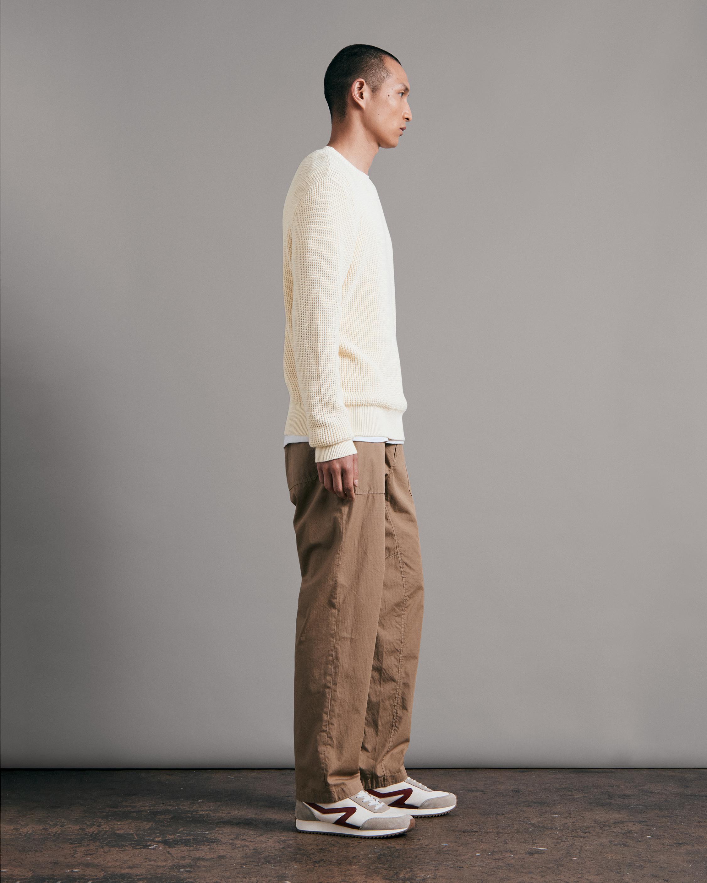 Buy the Dexter Cotton Waffle Crew | rag & bone