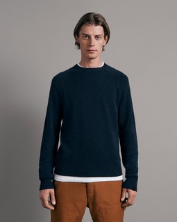 Harlow Donegal Wool Cashmere Crew image number 1