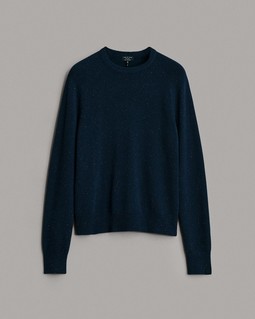 Harlow Donegal Wool Cashmere Crew image number 2