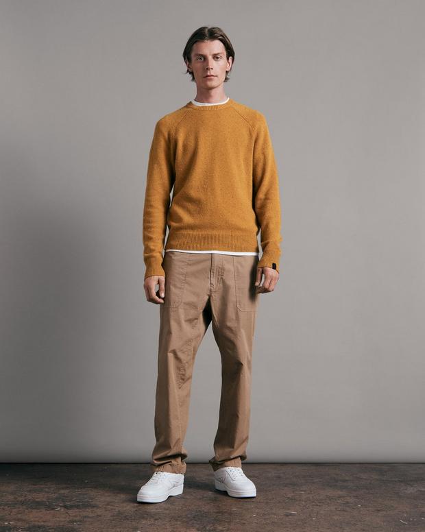 Harlow Donegal Wool Cashmere Crew image number 3