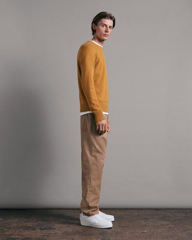 Harlow Donegal Wool Cashmere Crew image number 4