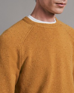 Harlow Donegal Wool Cashmere Crew image number 6