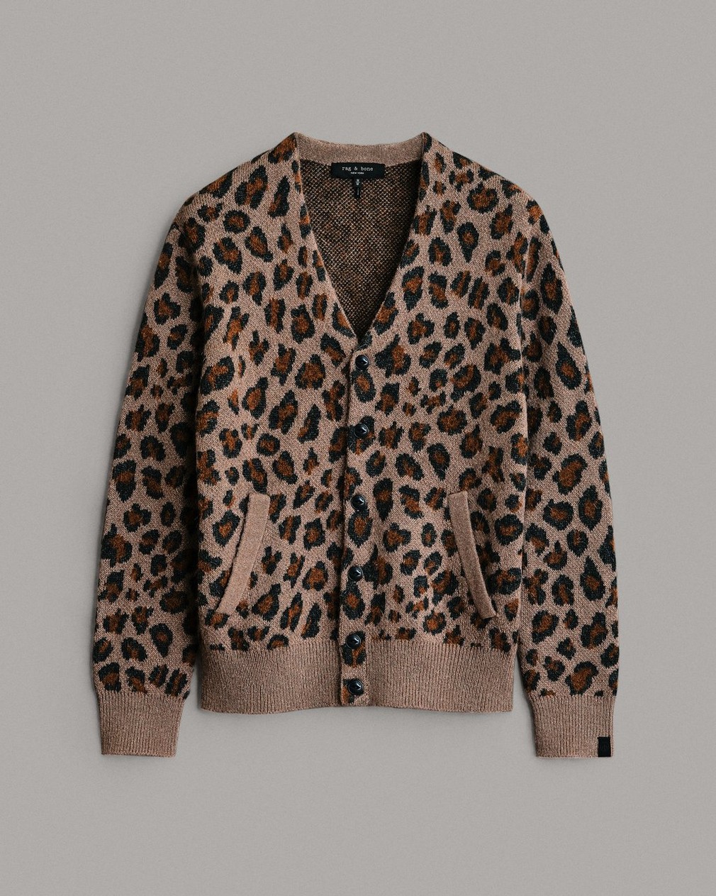 Winslow Mohair Leopard Cardigan