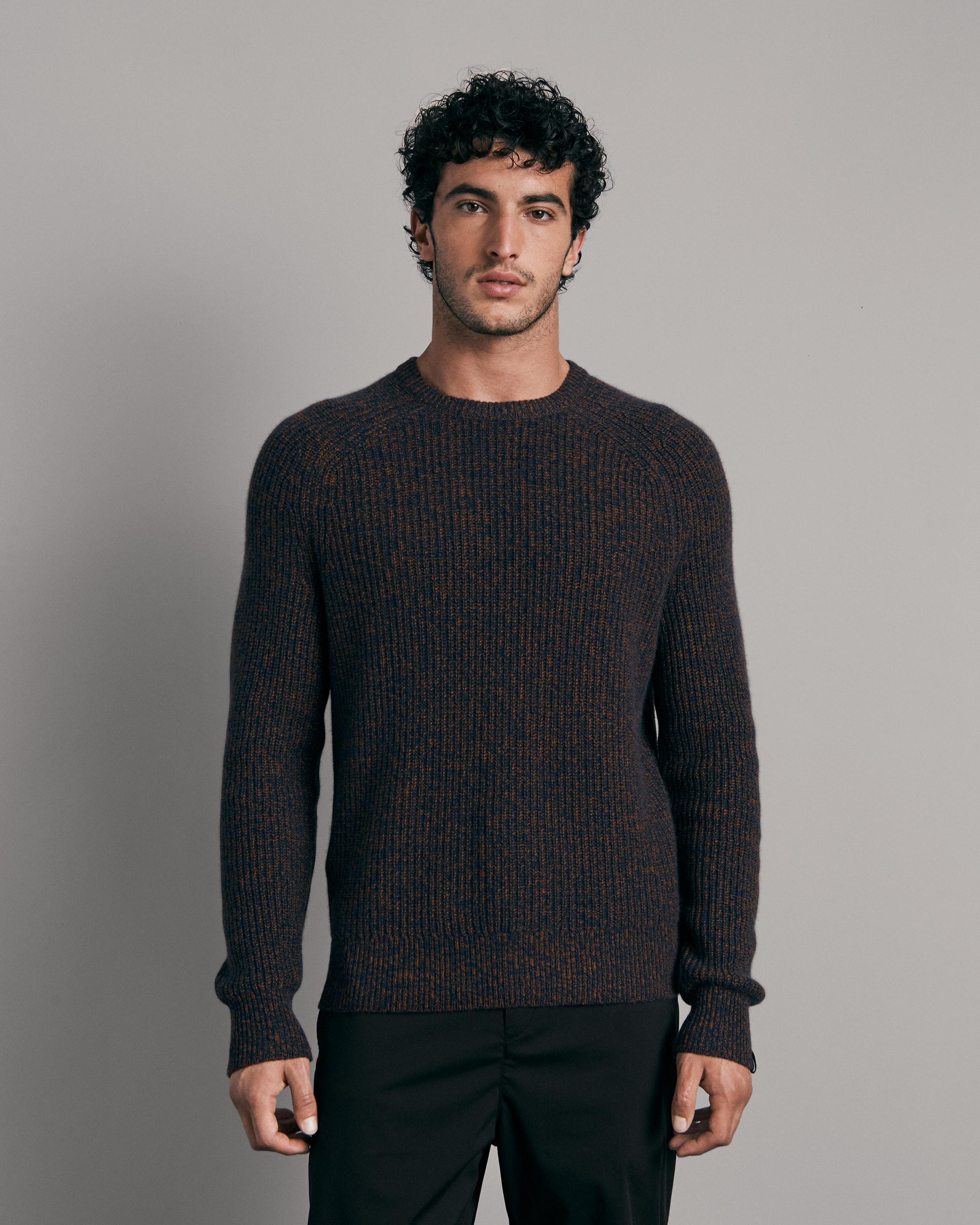 Buy the Pierce Marl Cashmere Crew | rag & bone