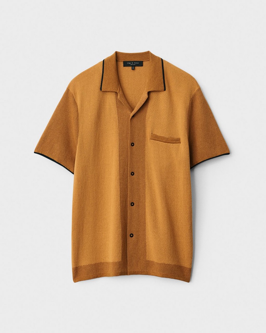 Avery Cotton Herringbone Shirt