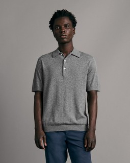 Louis Heather Wool Polo image number 1