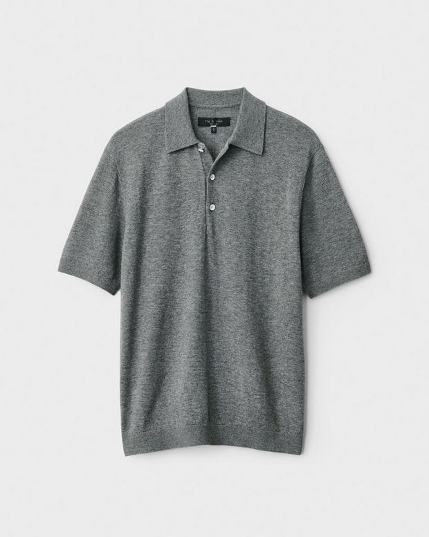 Louis Heather Wool Polo image number 2