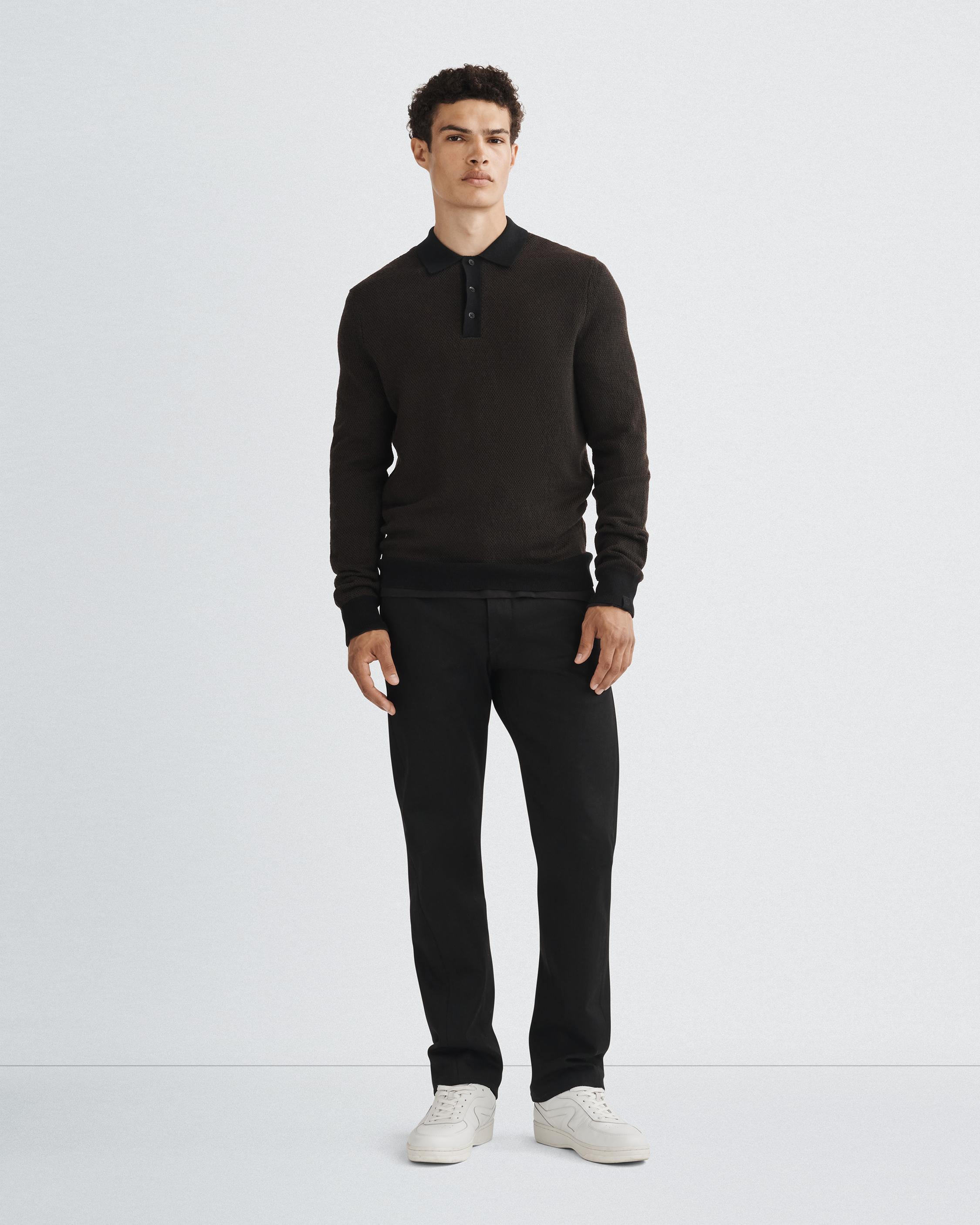 Harrow Wool Cotton Polo image number 3