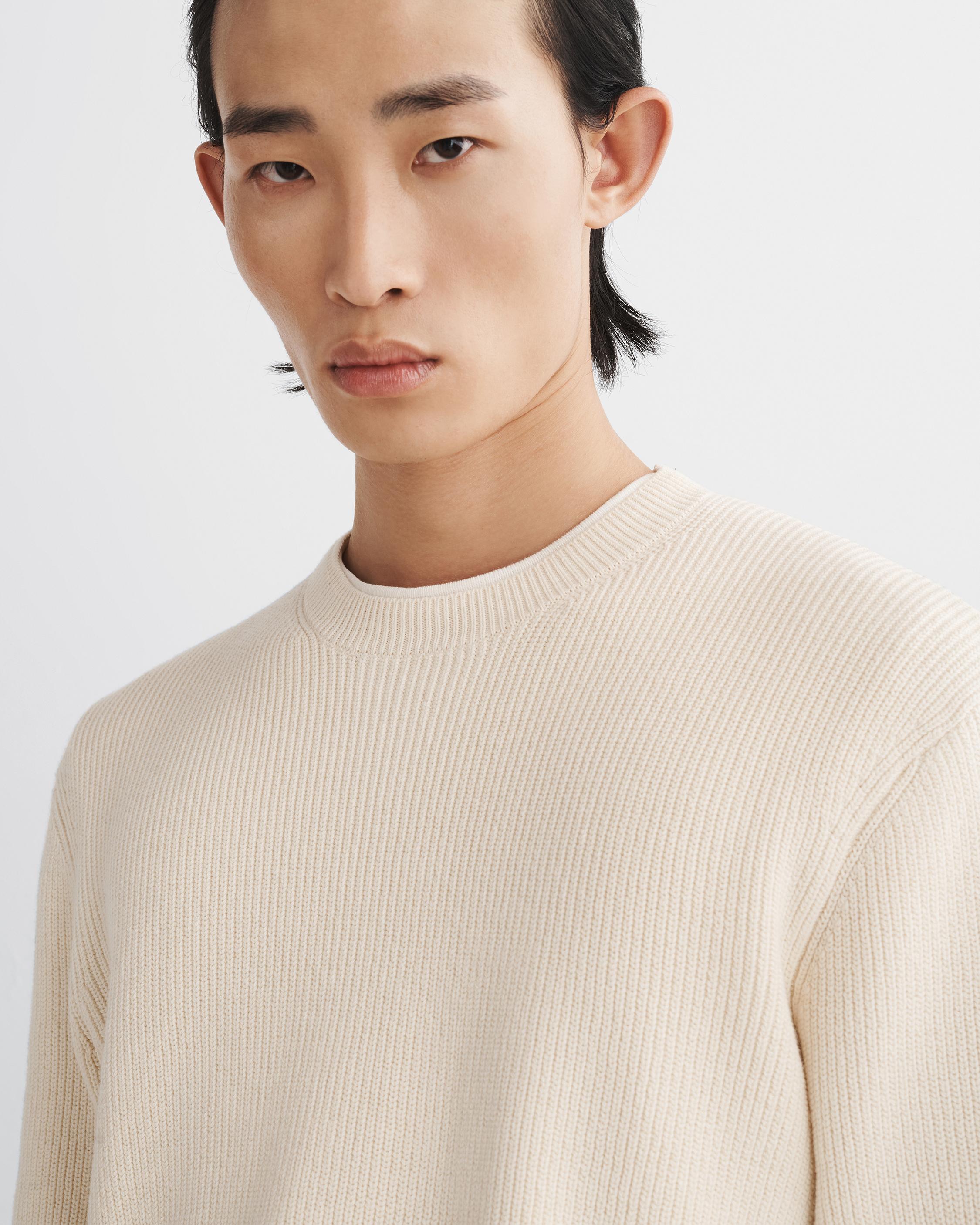 Alden Cotton Sweater in Natural main image 0