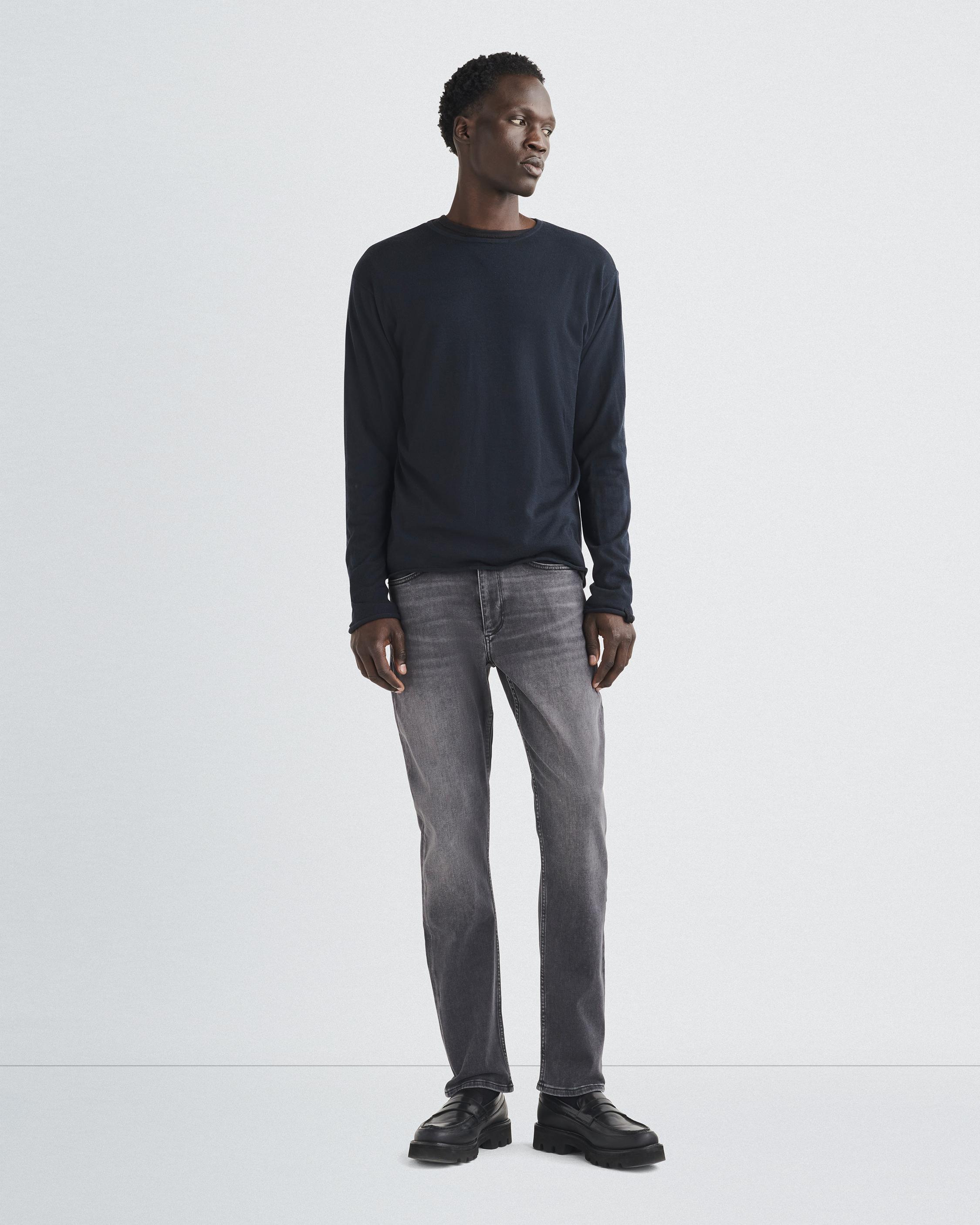 Reid Knit Merino Long Sleeve Tee image number 3