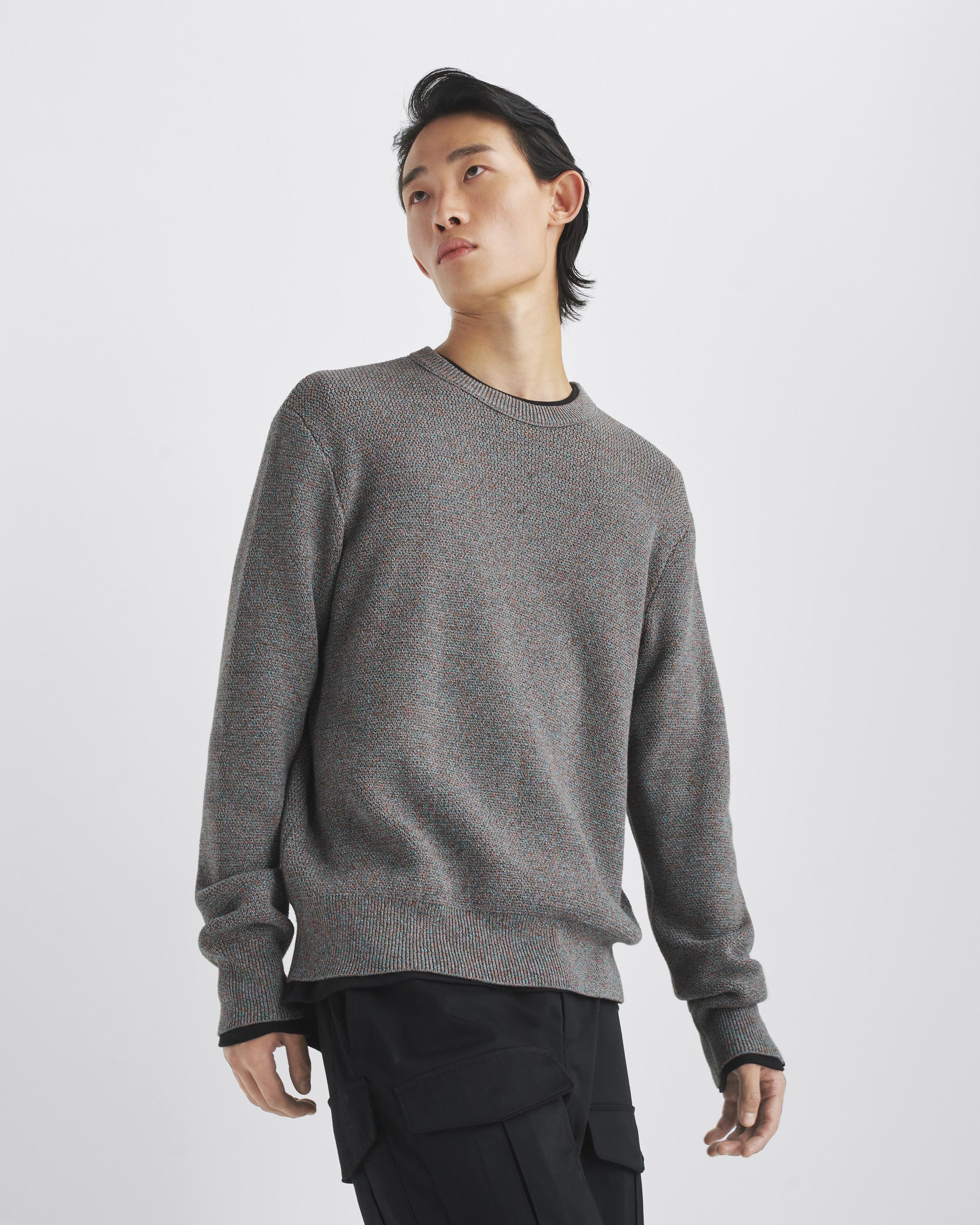 Dexter Organic Cotton Crew - Multi | rag & bone